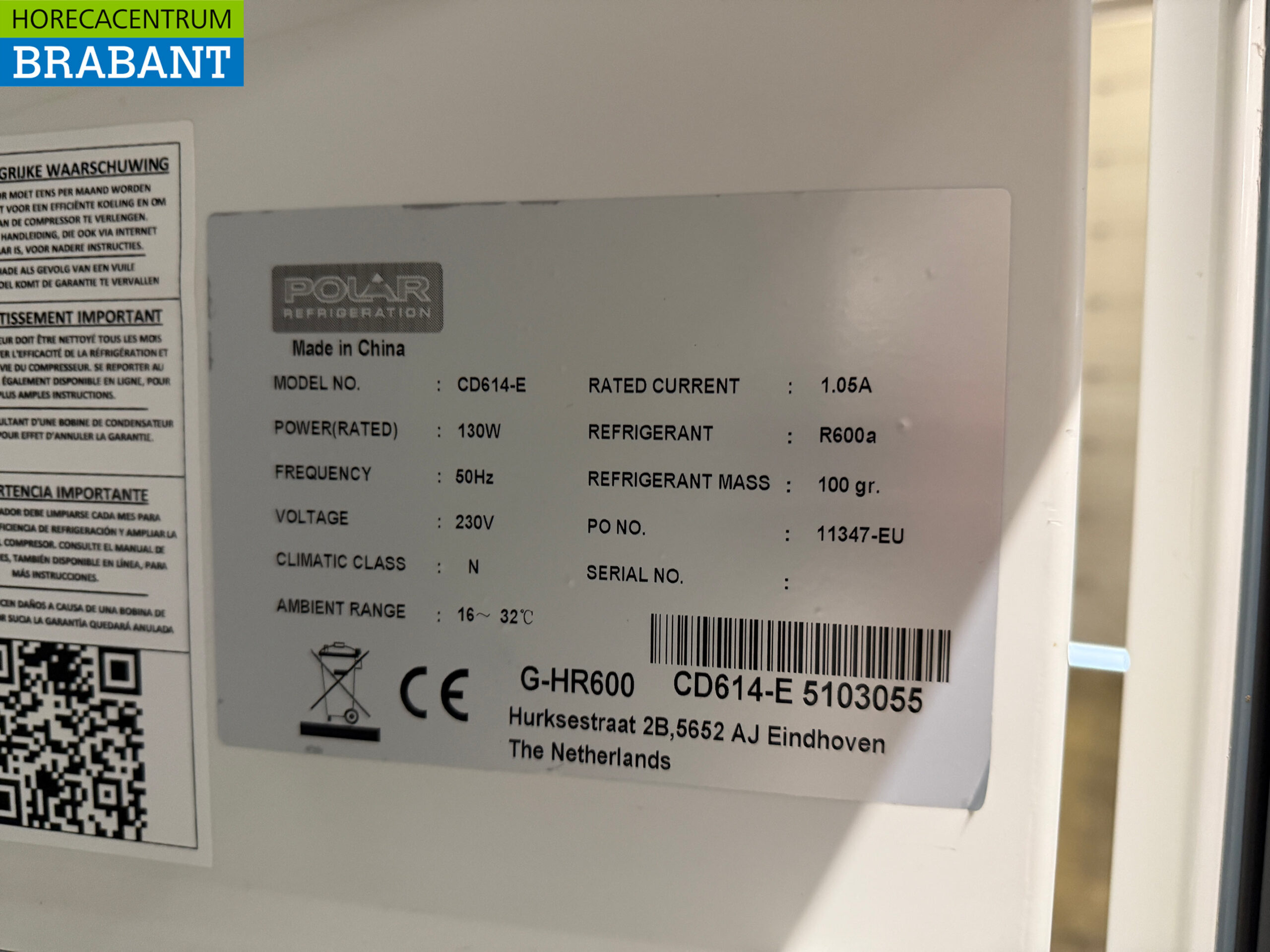 Polar Refrigeration 600 liters 230V Catering - Image 5