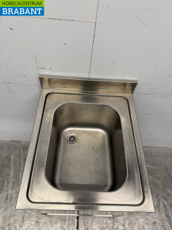 Stainless steel Rinse Table Sink 60 x 70 cm Catering - Image 4