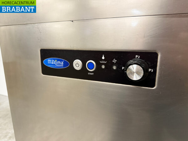 Stainless steel Maxima Sliding dishwasher 400V Catering - Image 6