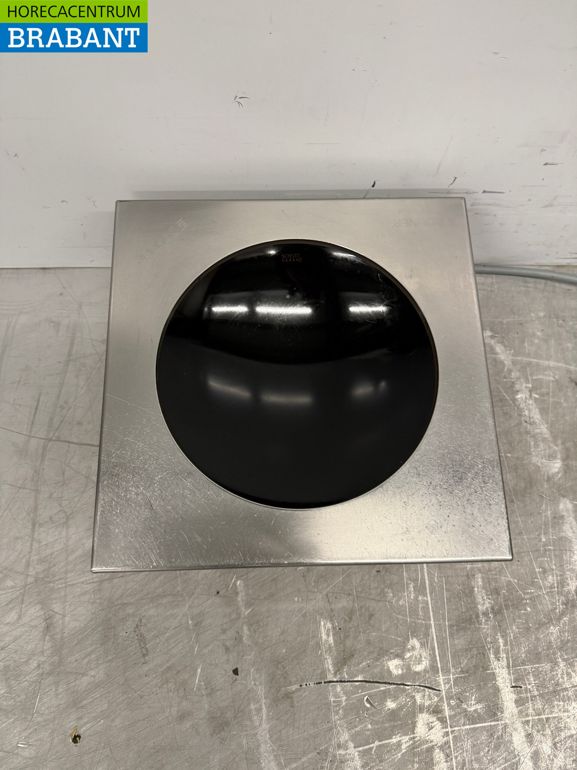 Stainless steel Bohner Induction Wok Wok plate with wok pan 5 kW 400V Horeca - Image 4