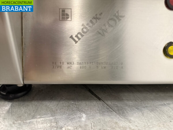 Stainless steel Bohner Induction Wok Wok plate with wok pan 5 kW 400V Horeca - Image 5