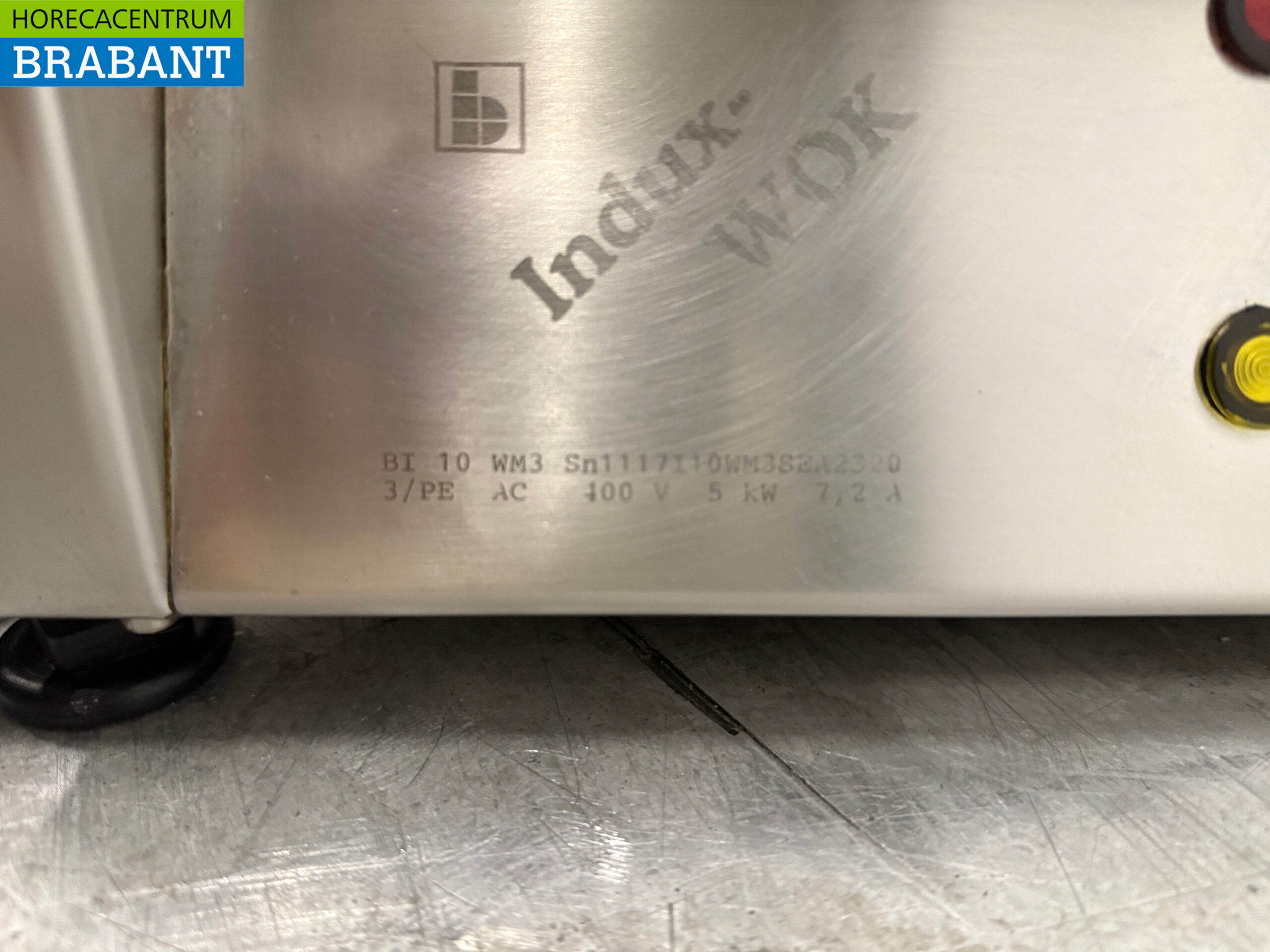 Stainless steel Bohner Induction Wok Wok plate with wok pan 5 kW 400V Horeca - Image 5
