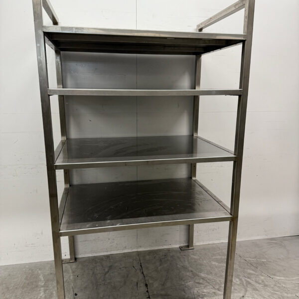 Stainless steel Storage Rack Shelving 115.5 x 80 x 200 cm Catering
