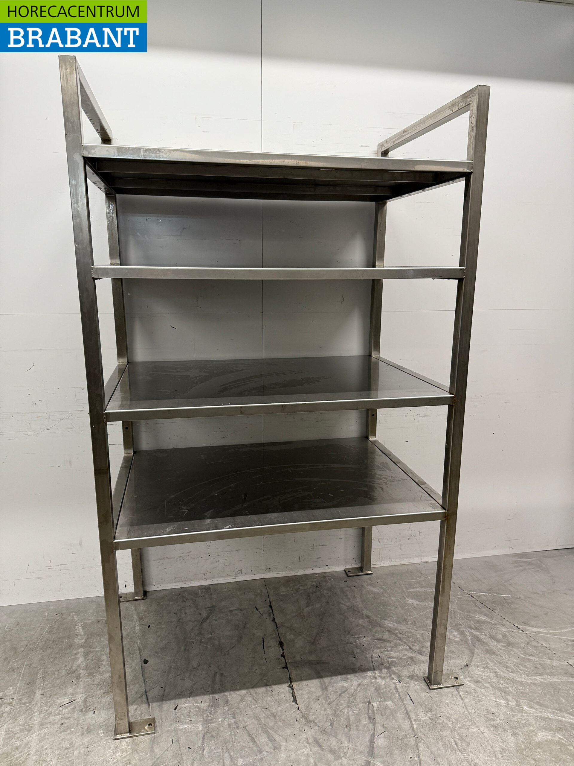 Stainless steel Storage Rack Shelving 115.5 x 80 x 200 cm Catering