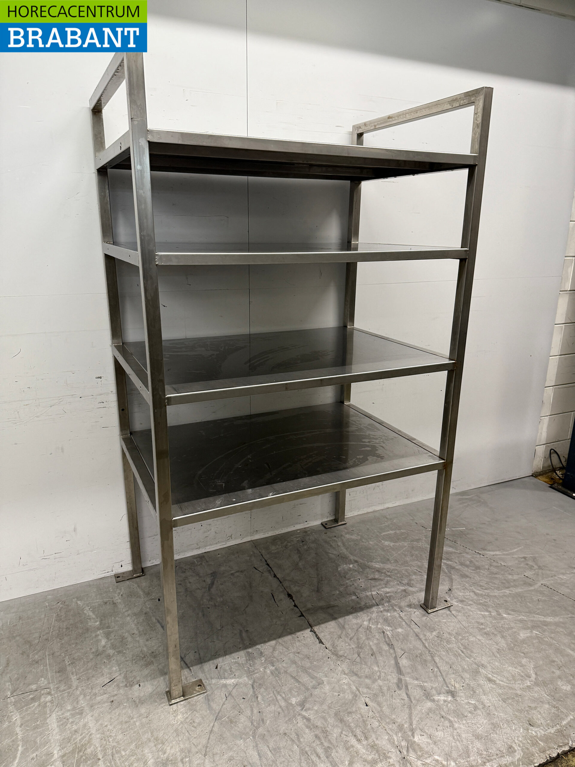 Stainless steel Storage Rack Shelving 115.5 x 80 x 200 cm Catering - Image 2