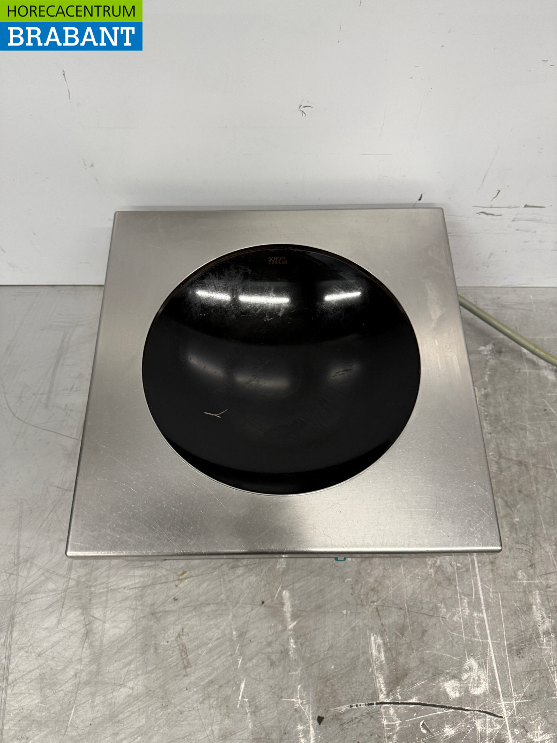 Stainless steel Bohner Induction Wok Wok plate with wok pan 5 kW 400V Horeca - Image 4