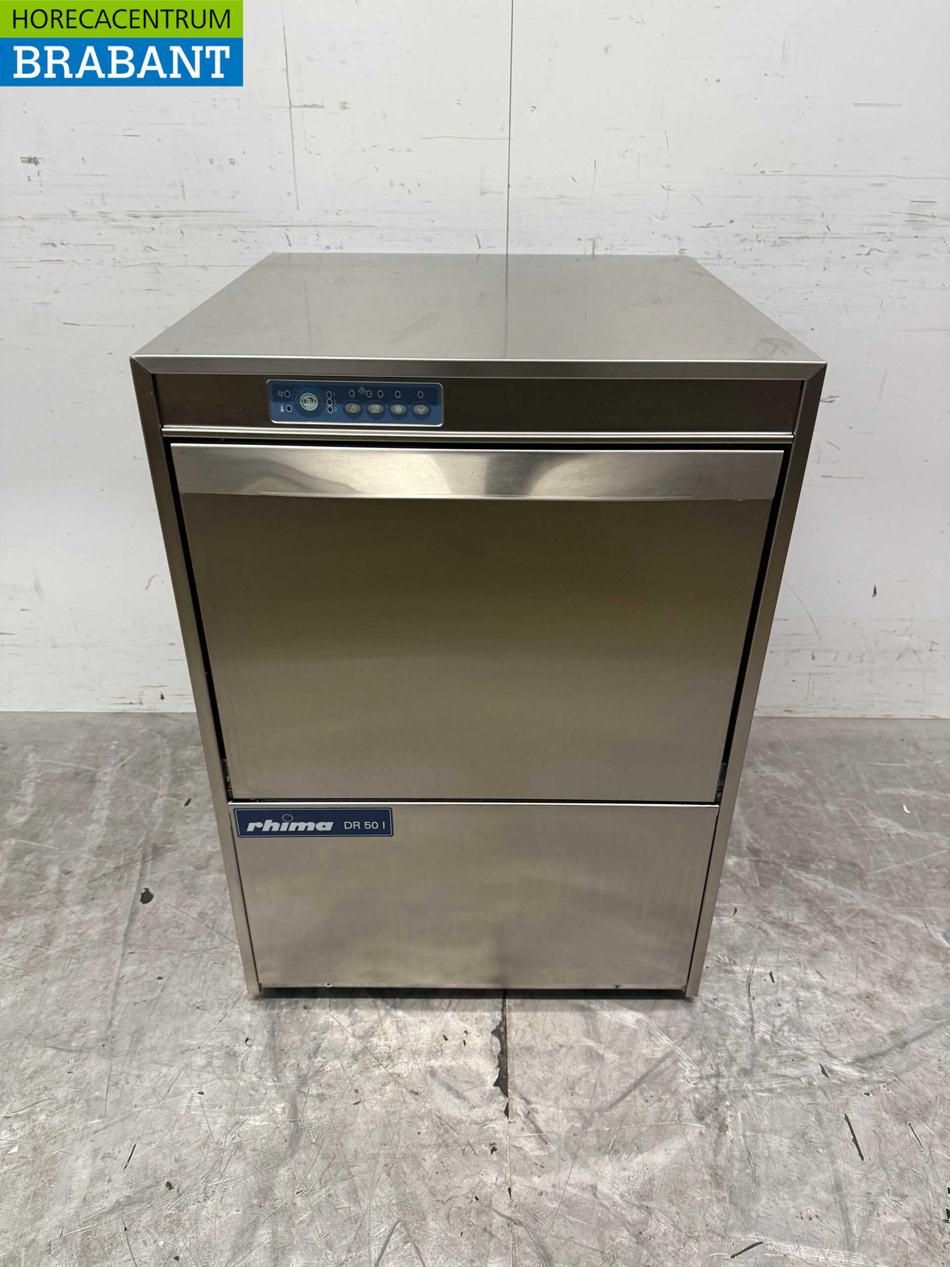 Stainless steel Rhima NDR 50 I Dishwasher 400V Catering
