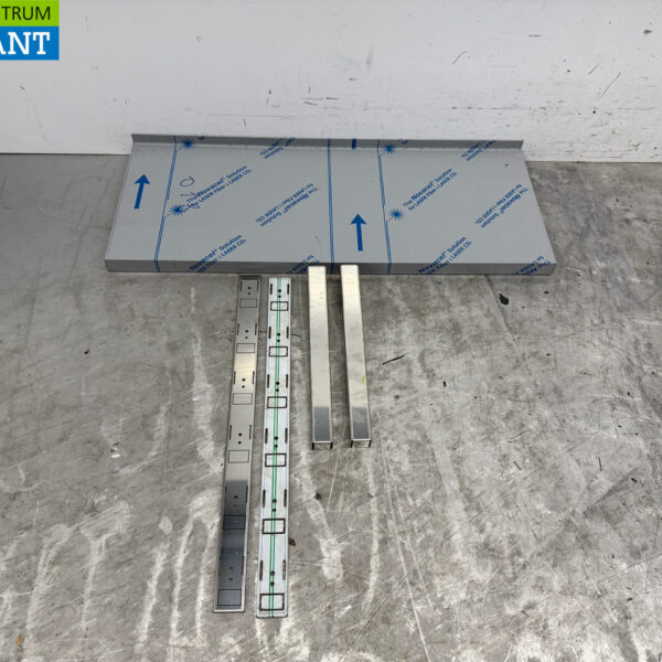 Stainless steel Wall Shelf 100 x 40 cm Catering