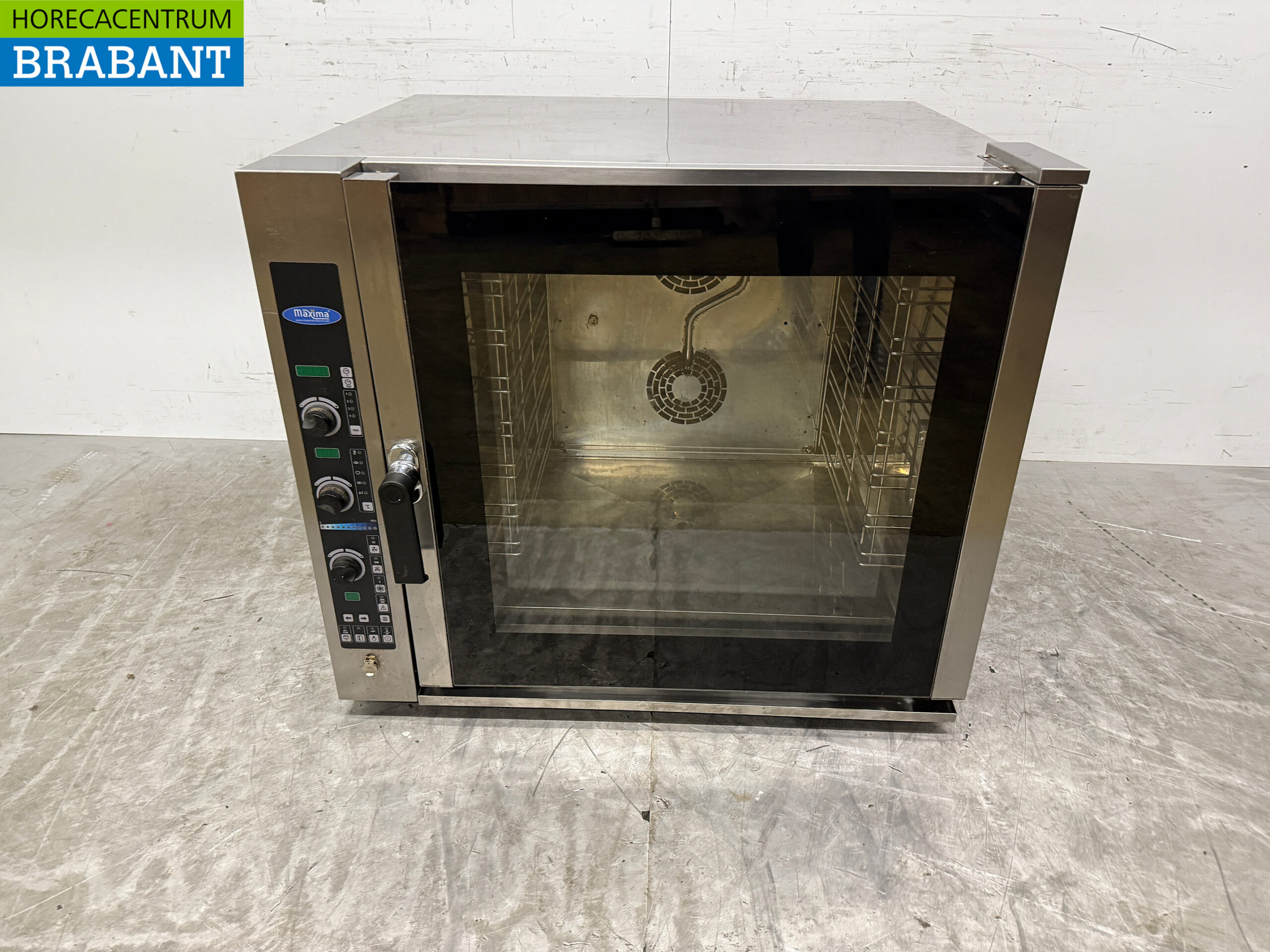 Stainless steel Maxima Combisteamer 7 x 1/1 GN 400V Horeca