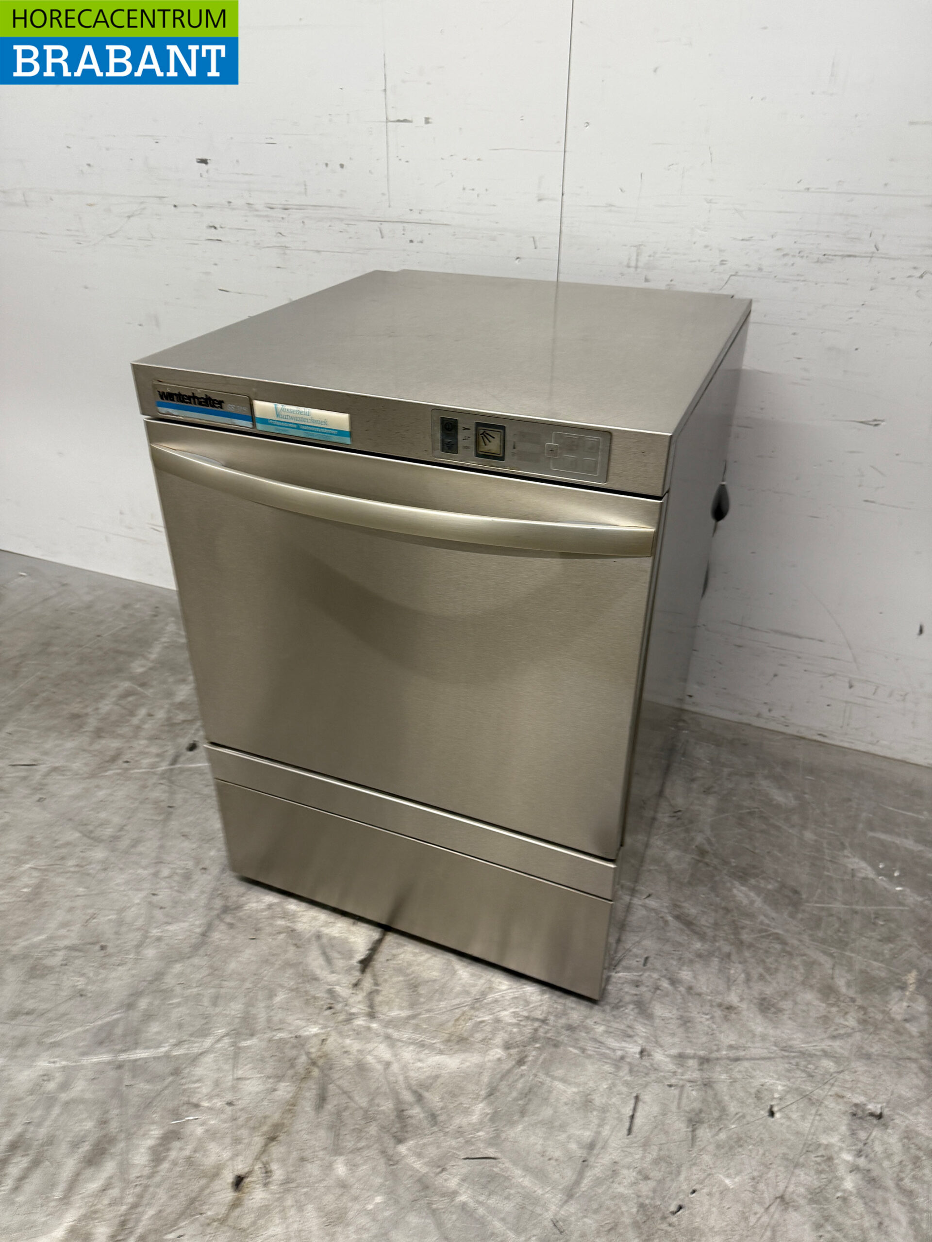 Stainless steel Winterhalter Dishwasher with drain pump 400V Horeca - Image 2