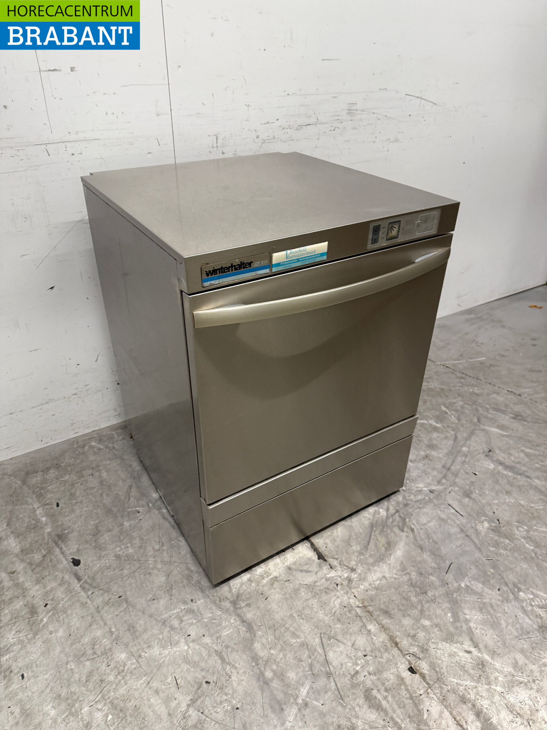 Stainless steel Winterhalter Dishwasher with drain pump 400V Horeca - Image 3