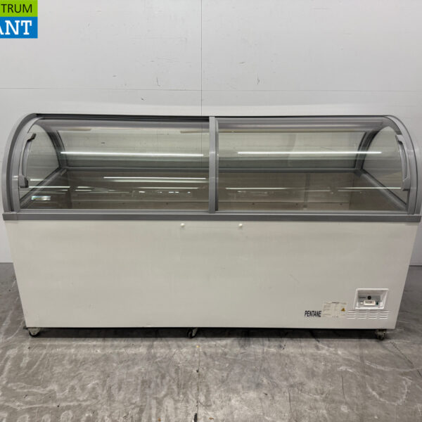 AHT Mobile Shop Freezer Glass Dome 710 liters 230V Horeca