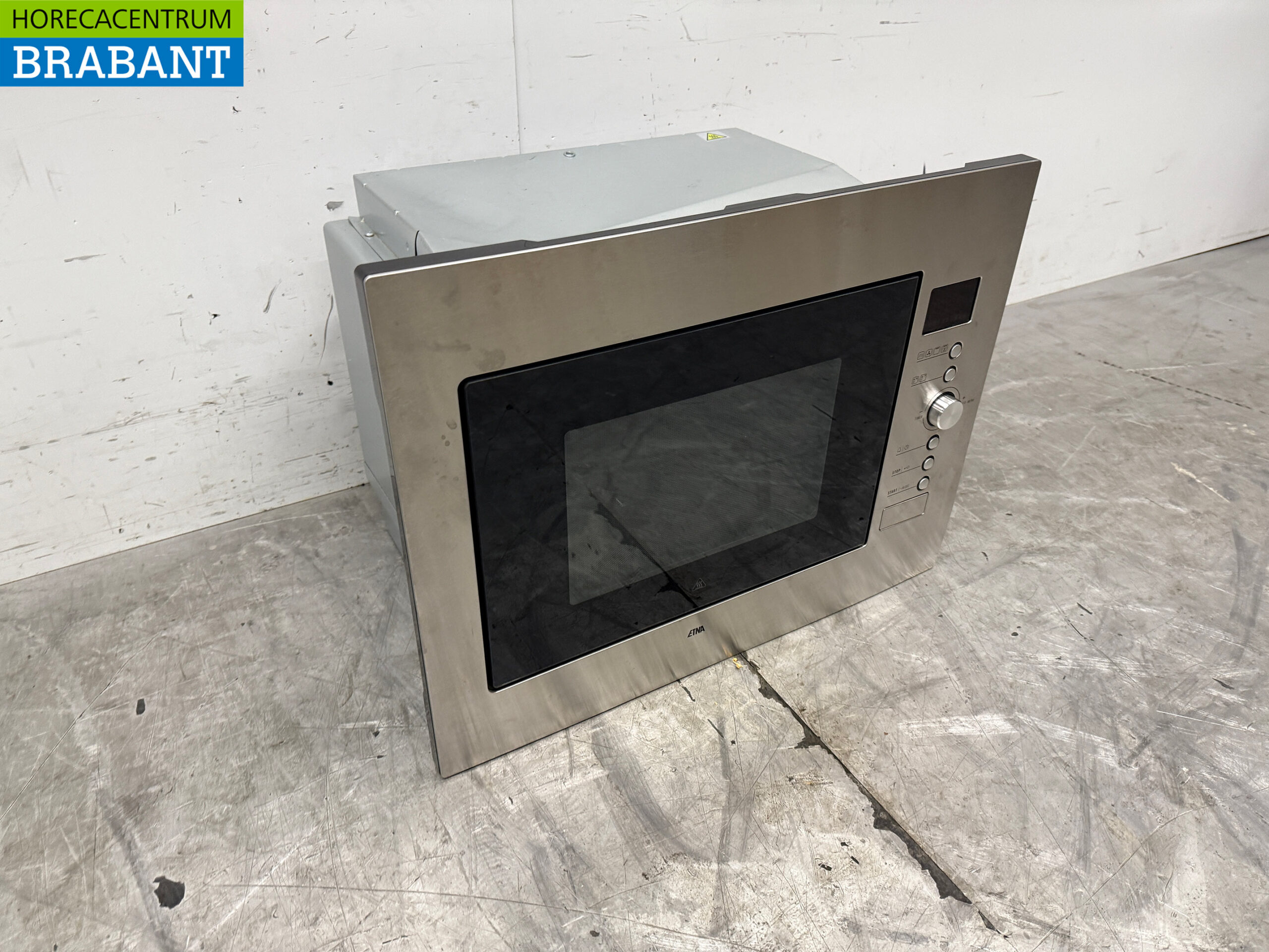 Stainless steel Etna Combi Microwave 1000 Watt Built-in 230V Catering - Image 3