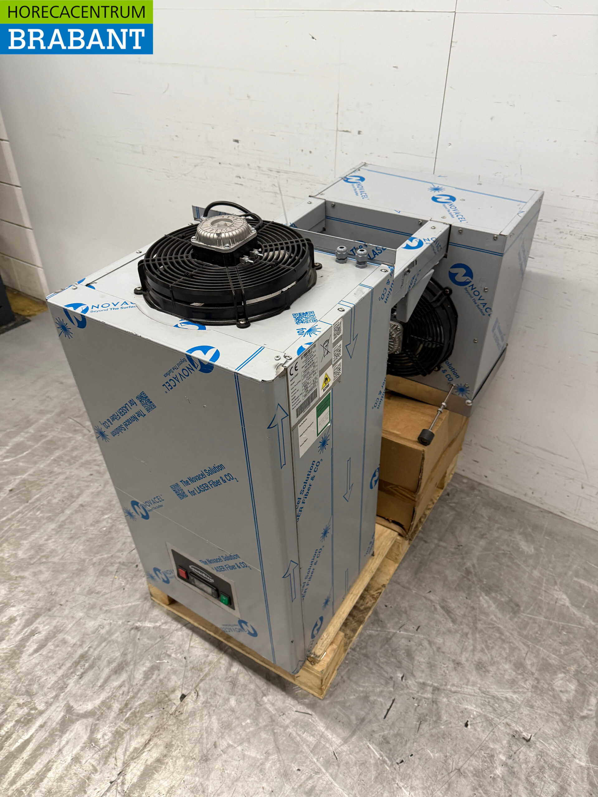 Stainless steel Combisteel Refrigeration Unit Refrigerator Insert Monoblock Wall Unit 10 m3 230V Horeca - Image 2