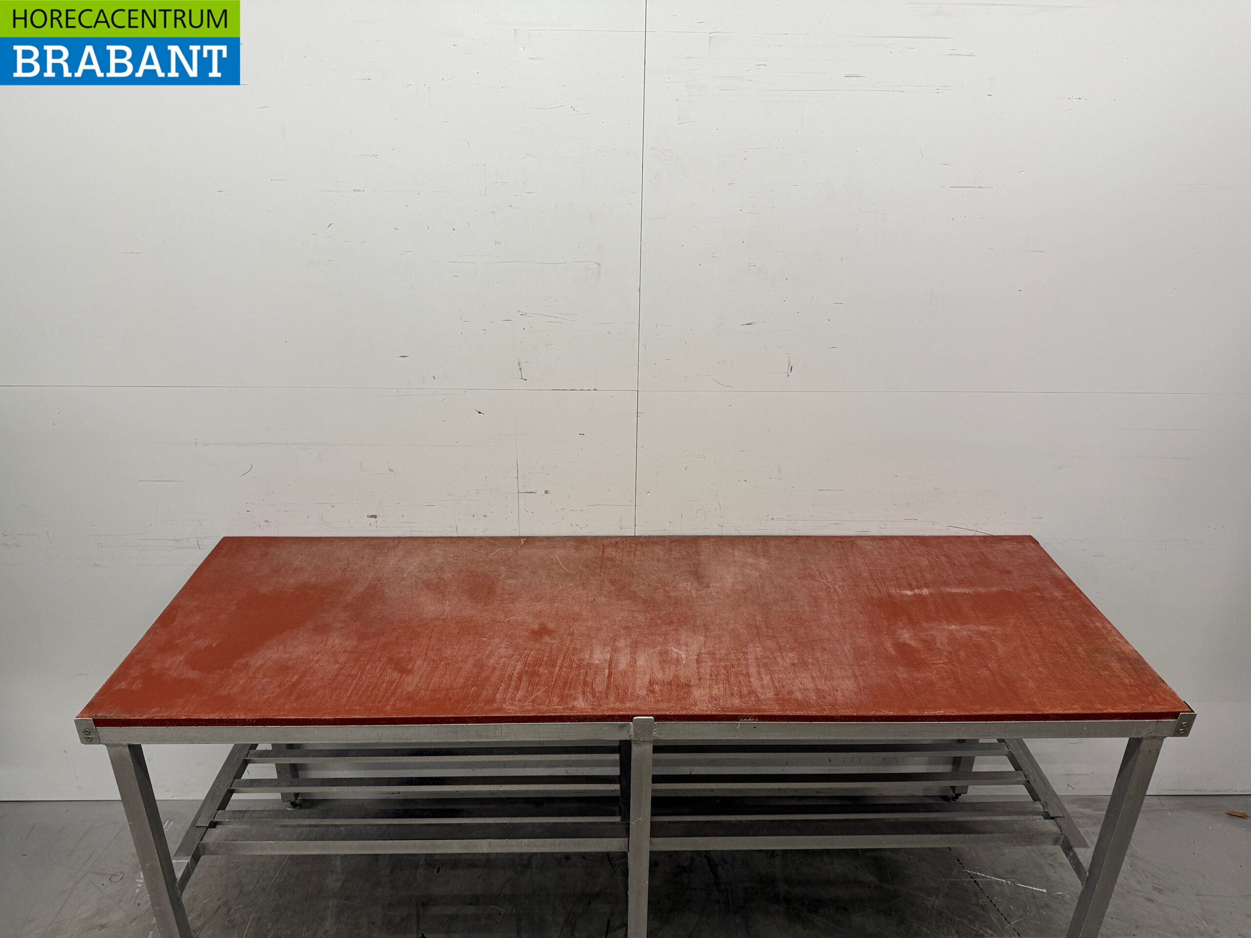 Aluminum Cutting Table 211 x 70 x 90 cm Catering Butchery - Image 4