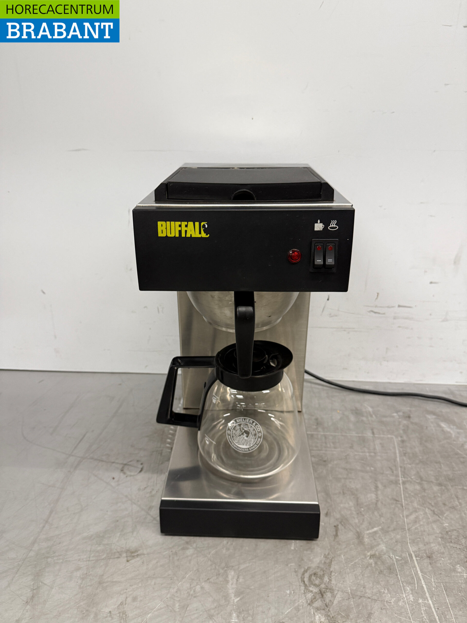 Stainless steel Buffalo Coffee machine Coffee machine with jug 2 liters 230V Catering