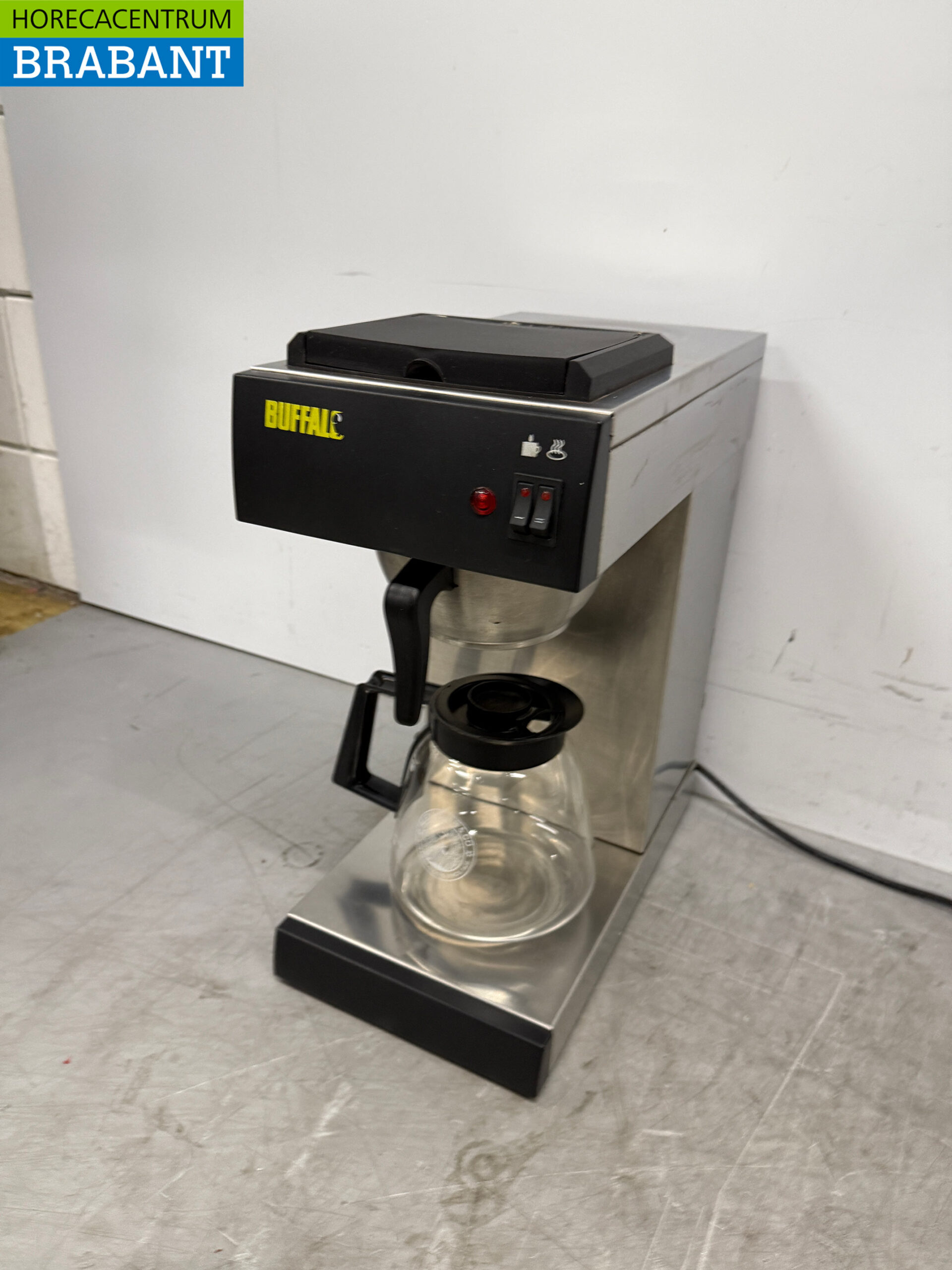 Stainless steel Buffalo Coffee machine Coffee machine with jug 2 liters 230V Catering - Image 2