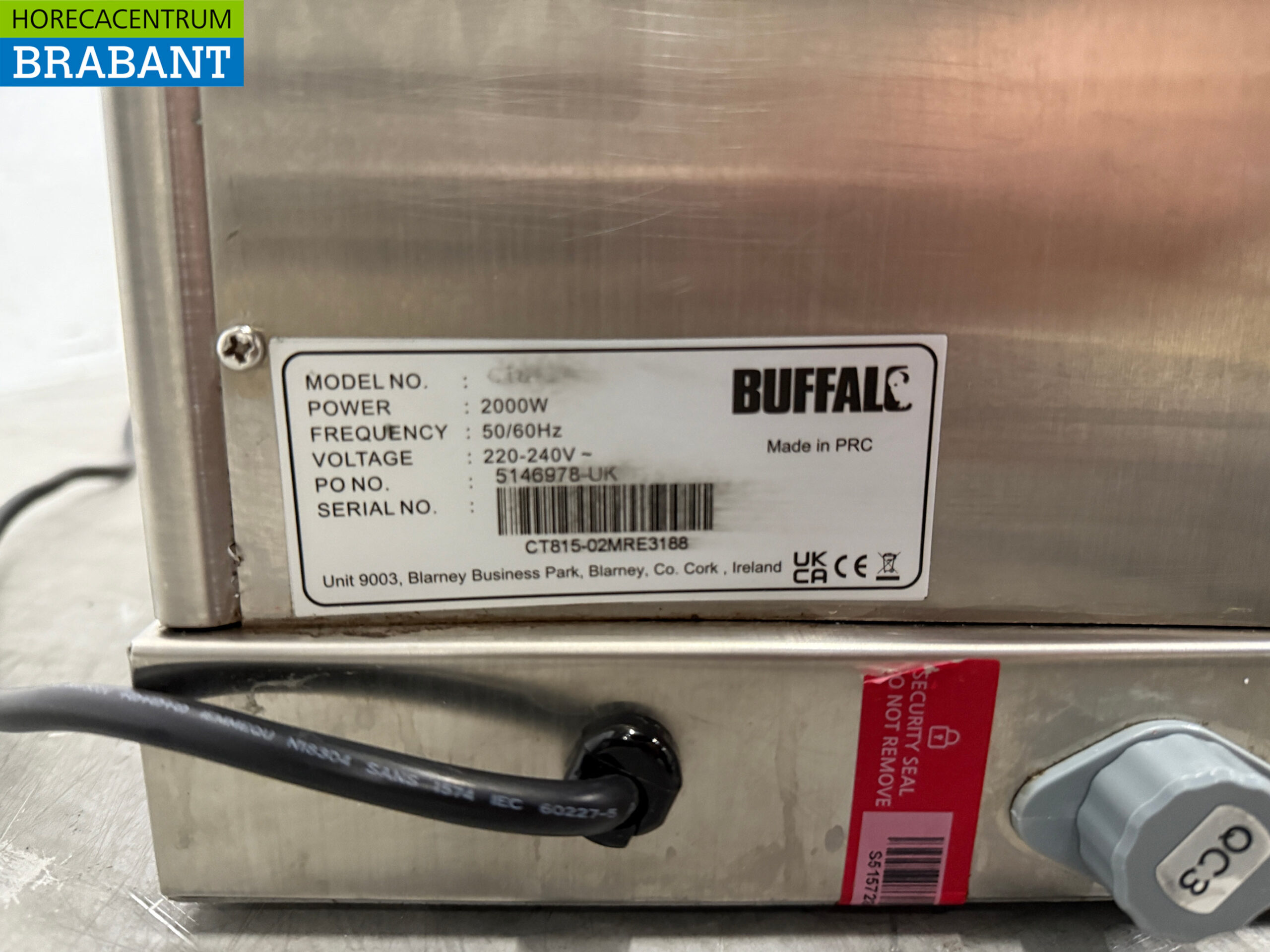 Stainless steel Buffalo Coffee machine Coffee machine with jug 2 liters 230V Catering - Image 4
