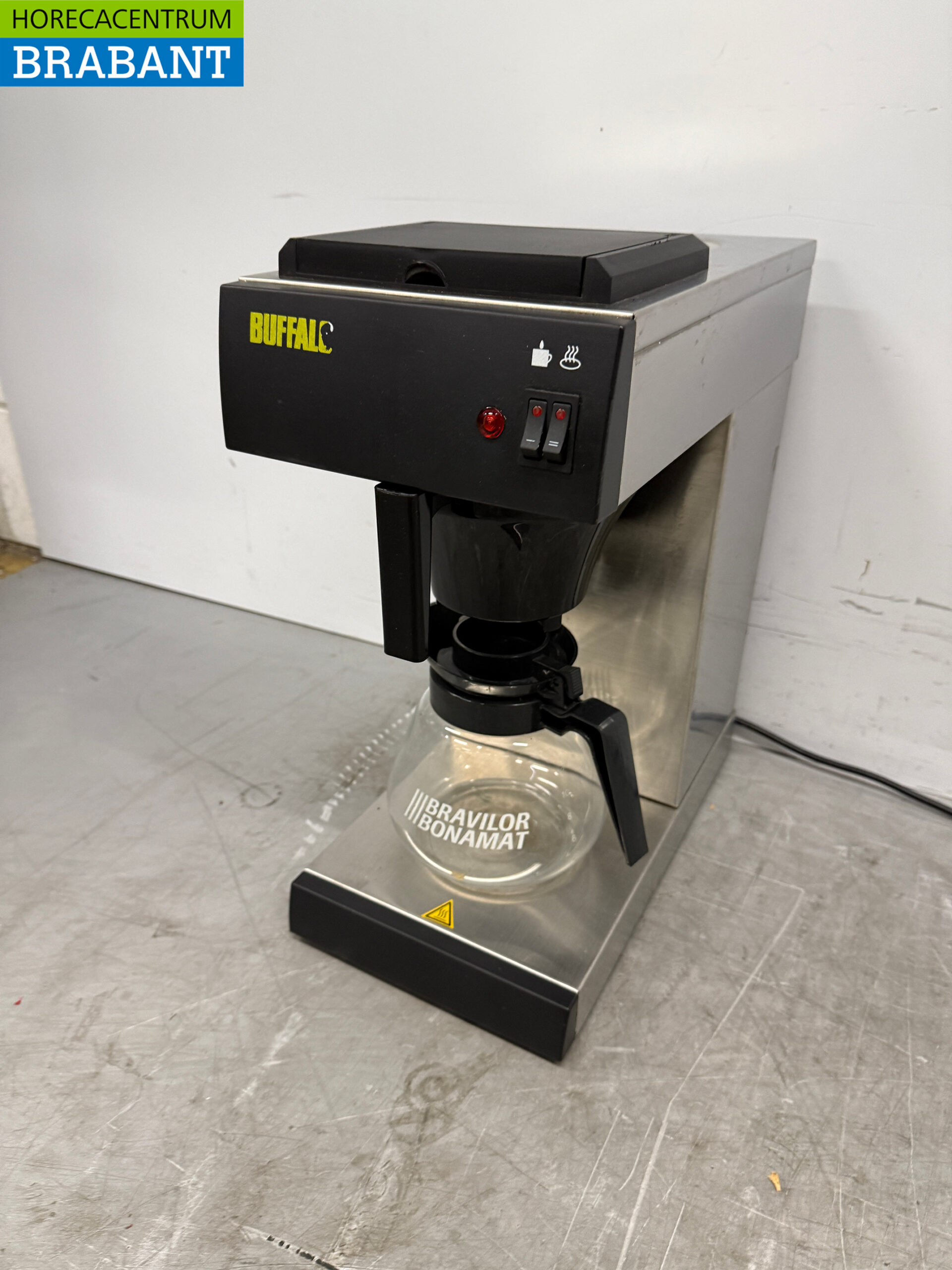 Stainless steel Buffalo Coffee machine Coffee machine with jug 2 liters 230V Catering - Image 2