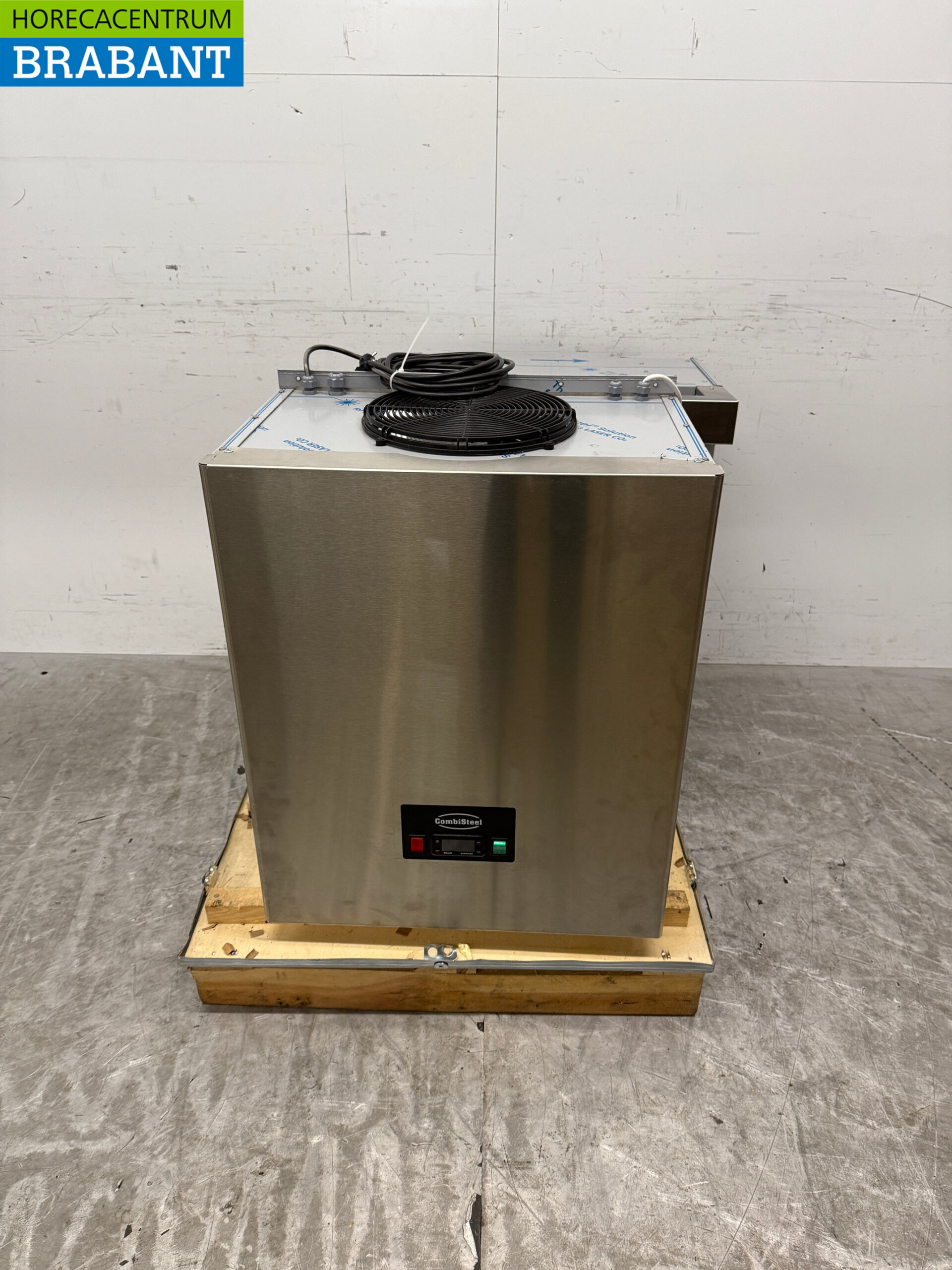 Stainless steel Combisteel Refrigeration Unit Refrigerator Insert Monoblock Wall Unit 15 m3 230V Horeca