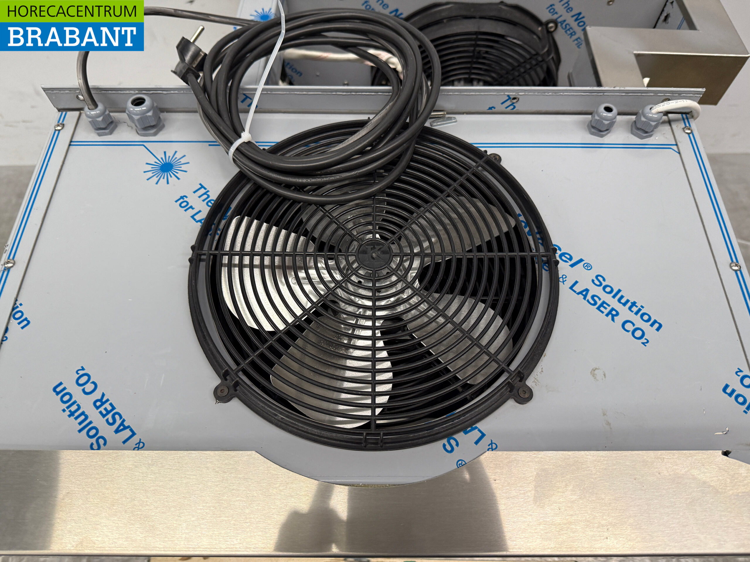 Stainless steel Combisteel Refrigeration Unit Refrigerator Insert Monoblock Wall Unit 15 m3 230V Horeca - Image 4