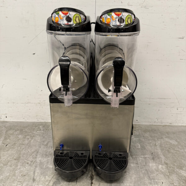Stainless steel Slush Machine Granita Machine 2 x 12 liters 230V Horeca