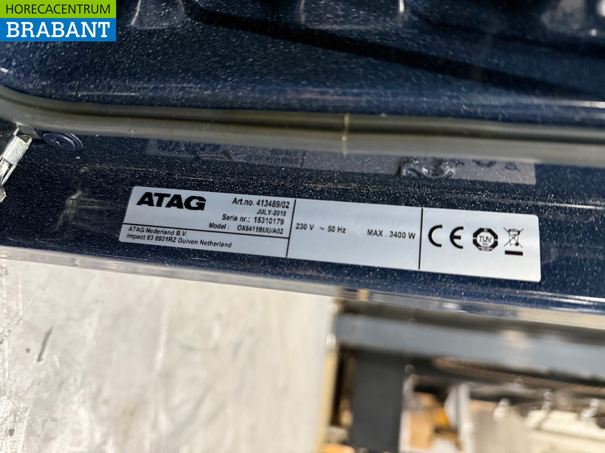 Stainless steel Atag Hot Air Oven Convection Oven Built-in 230V - Image 5