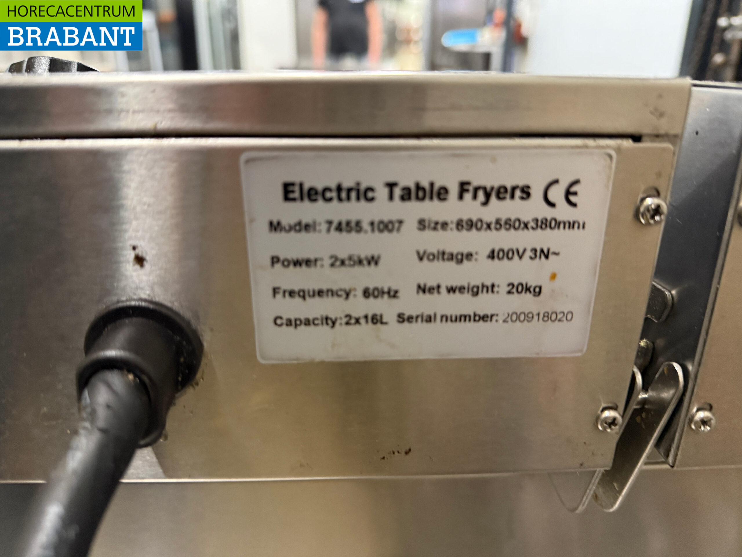 Stainless steel Combisteel Double Fryer 2 x 16 liters 2 x 400V Horeca - Image 5