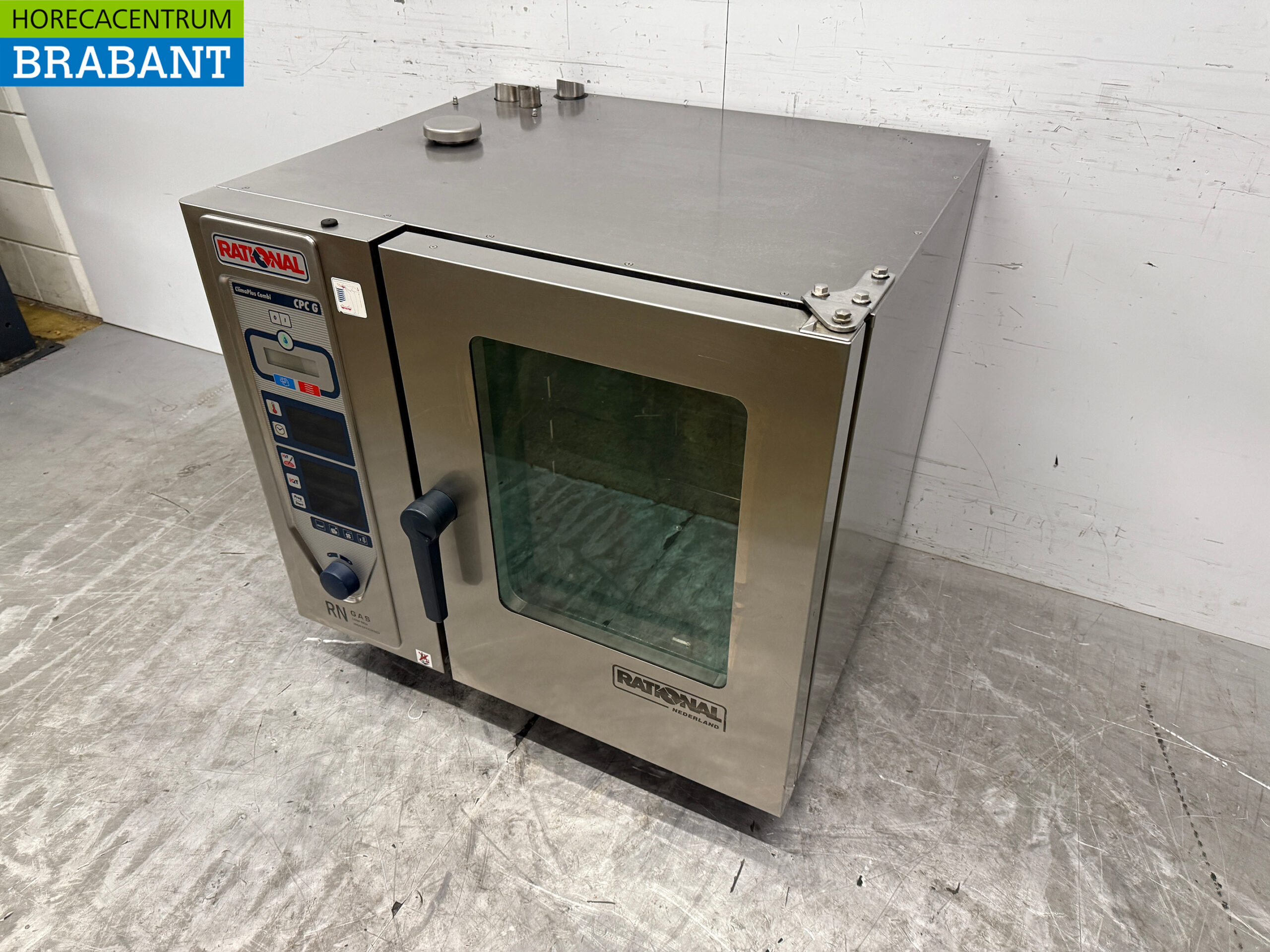 Stainless steel Rational CPC 61G Combi steamer 6 x 1/1 GN Natural gas 230V Horeca - Image 2