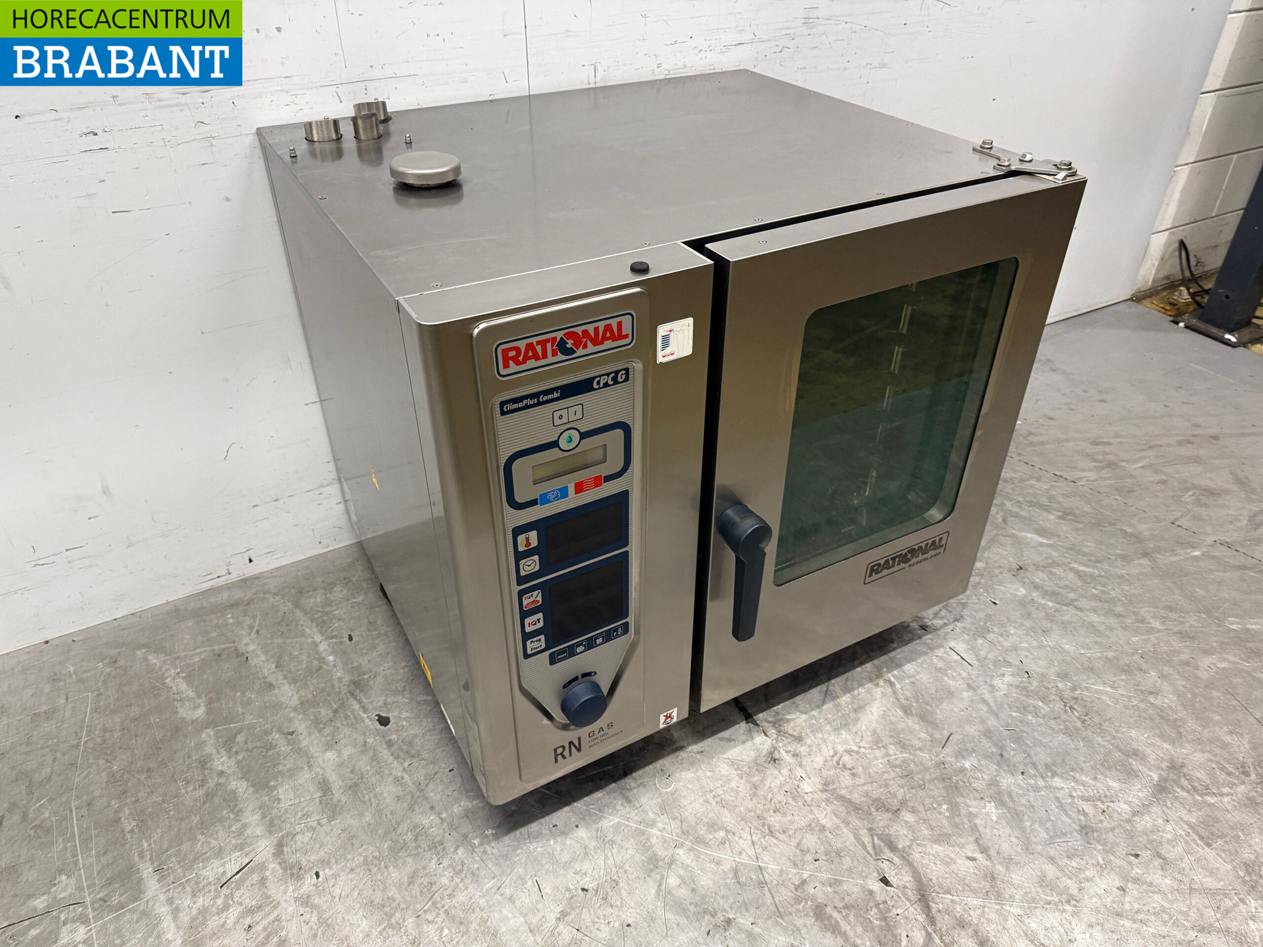 Stainless steel Rational CPC 61G Combi steamer 6 x 1/1 GN Natural gas 230V Horeca - Image 3