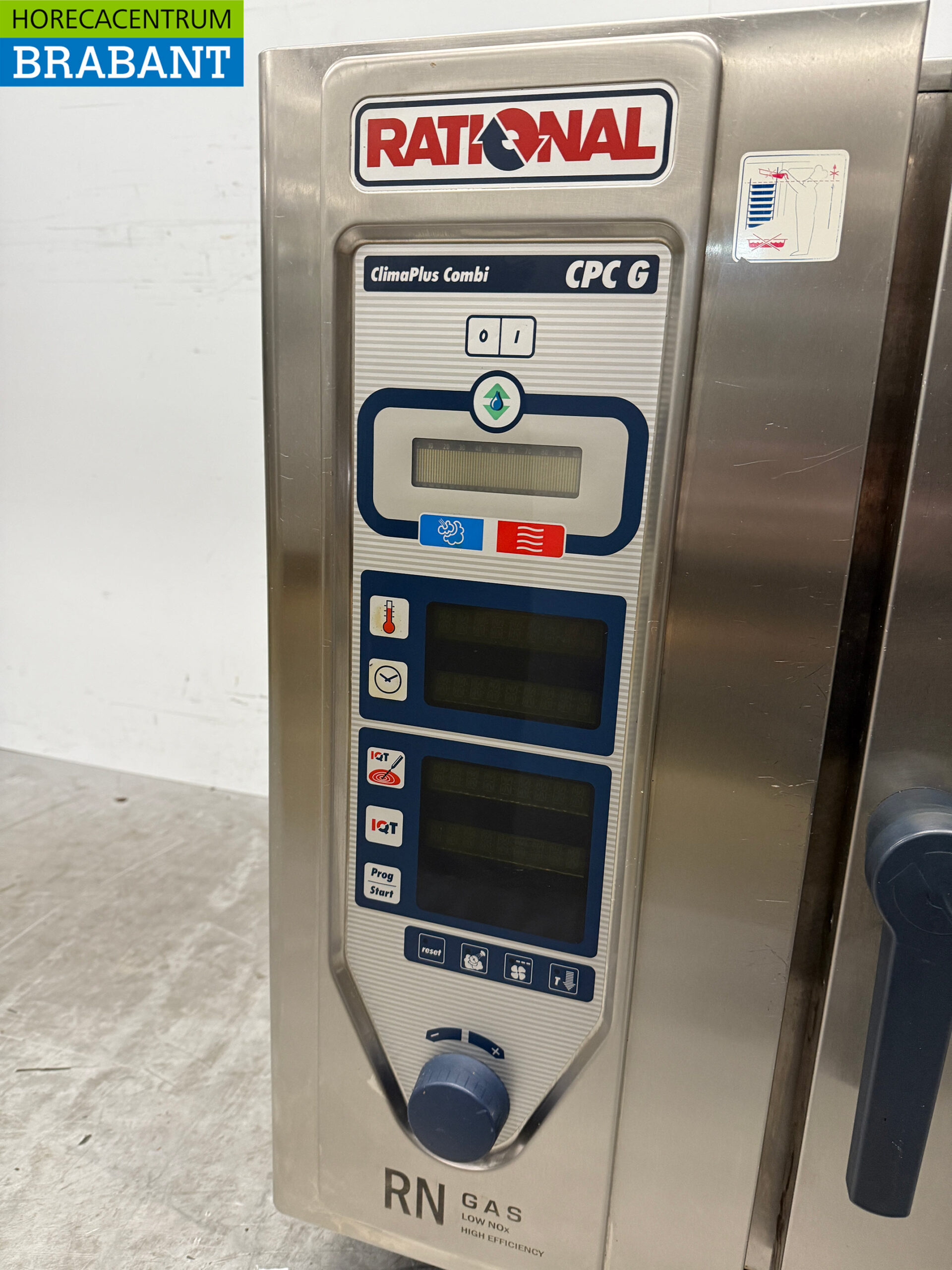 Stainless steel Rational CPC 61G Combi steamer 6 x 1/1 GN Natural gas 230V Horeca - Image 7