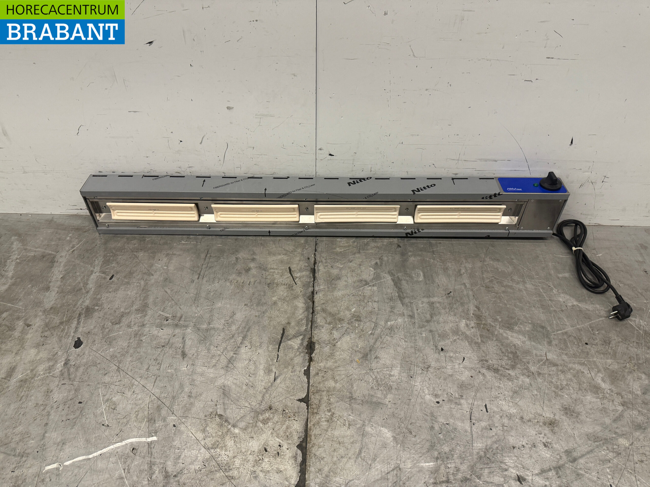 Stainless steel Pro-Line Ceramic Heat Radiant Heat Lamp 143.5 cm 230V Catering