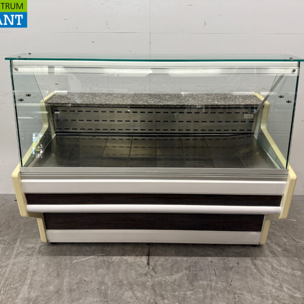 Zoin Refrigerated Display Case Snack Display Case Refrigerated Display Case 150 cm 230V Cafeteria Fries Tent Catering Industry