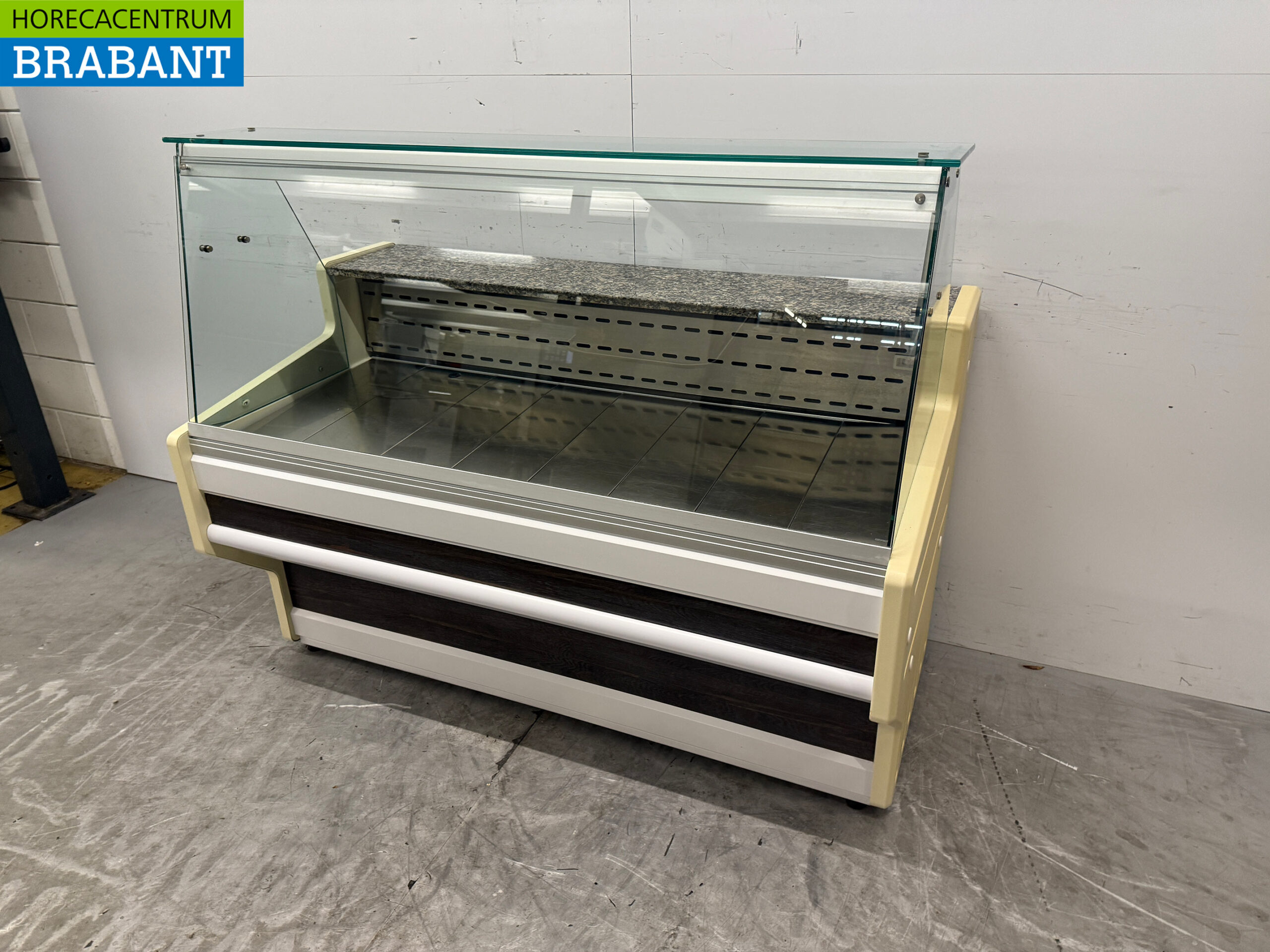 Zoin Refrigerated Display Case Snack Display Case Refrigerated Display Case 150 cm 230V Cafeteria Fries Tent Catering Industry - Image 2