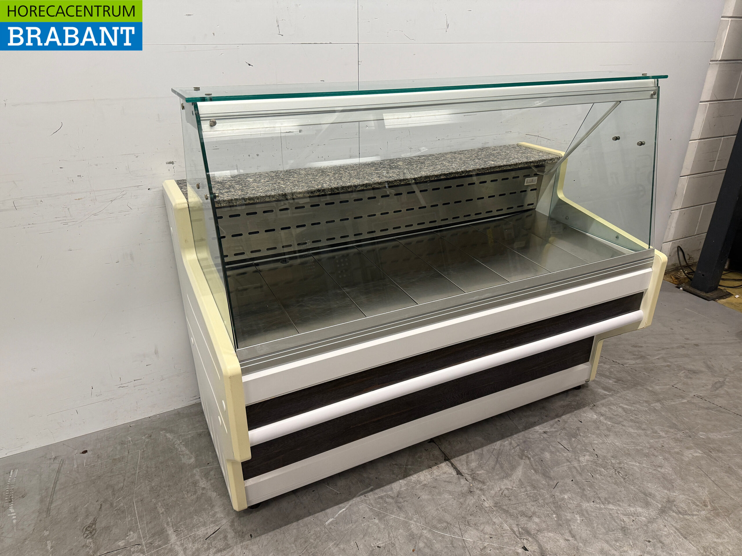 Zoin Refrigerated Display Case Snack Display Case Refrigerated Display Case 150 cm 230V Cafeteria Fries Tent Catering Industry - Image 3