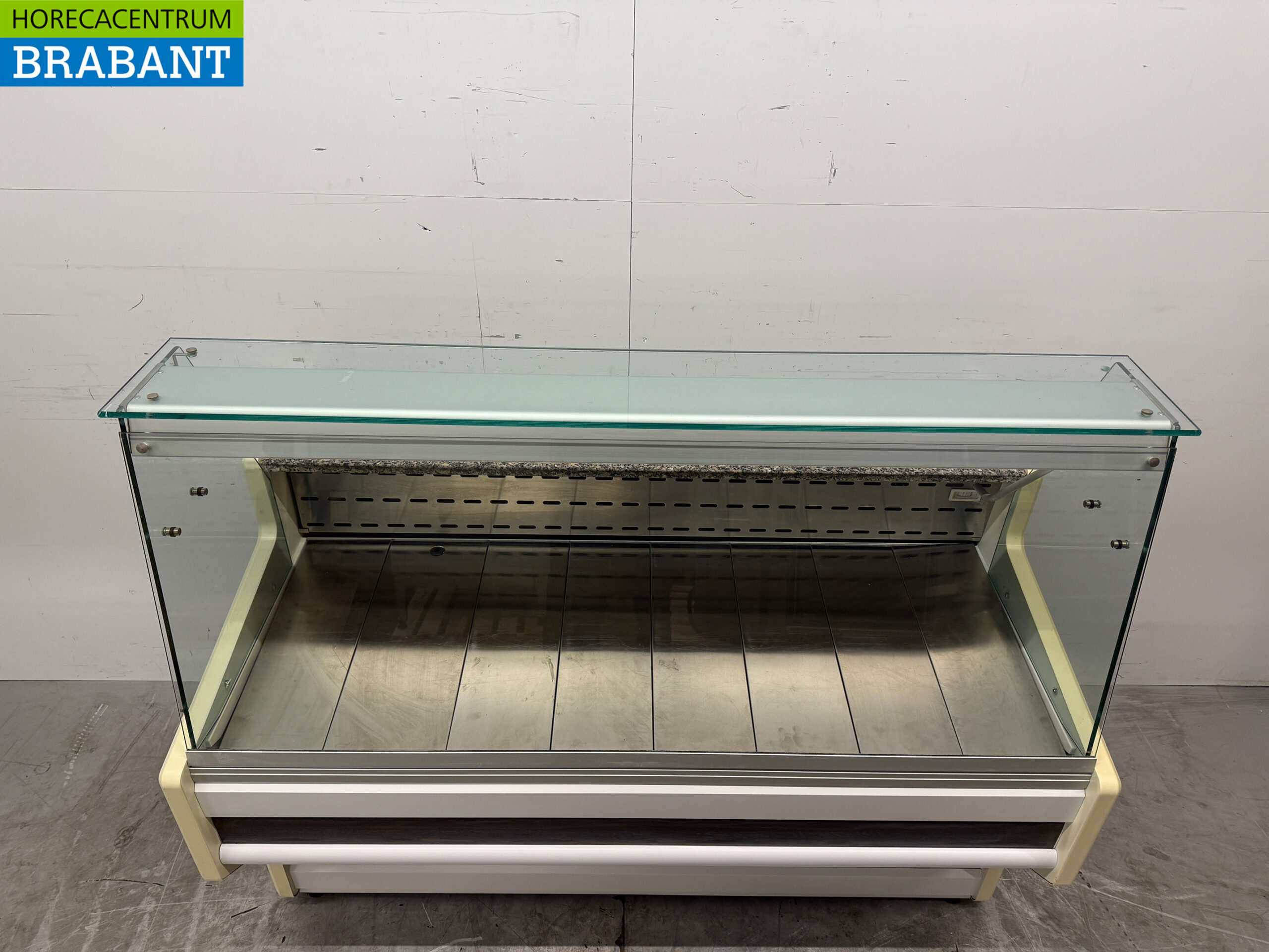 Zoin Refrigerated Display Case Snack Display Case Refrigerated Display Case 150 cm 230V Cafeteria Fries Tent Catering Industry - Image 4