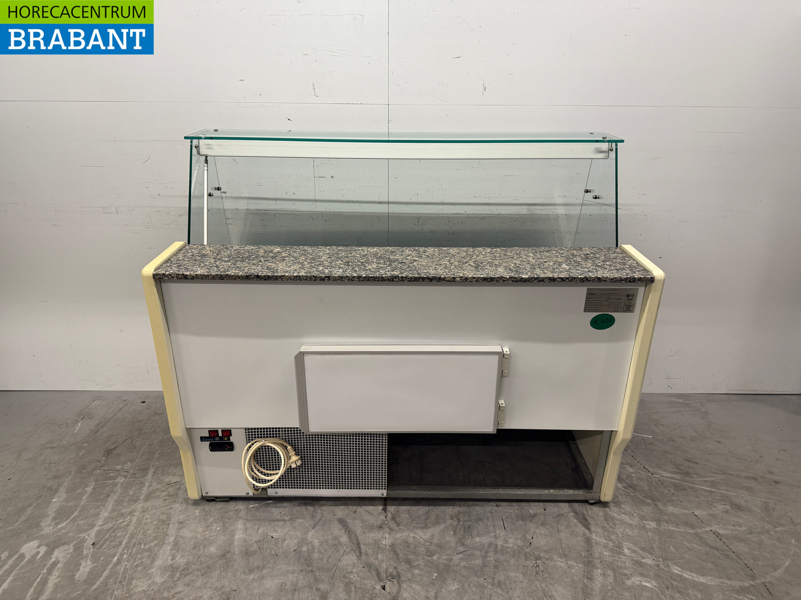 Zoin Refrigerated Display Case Snack Display Case Refrigerated Display Case 150 cm 230V Cafeteria Fries Tent Catering Industry - Image 5