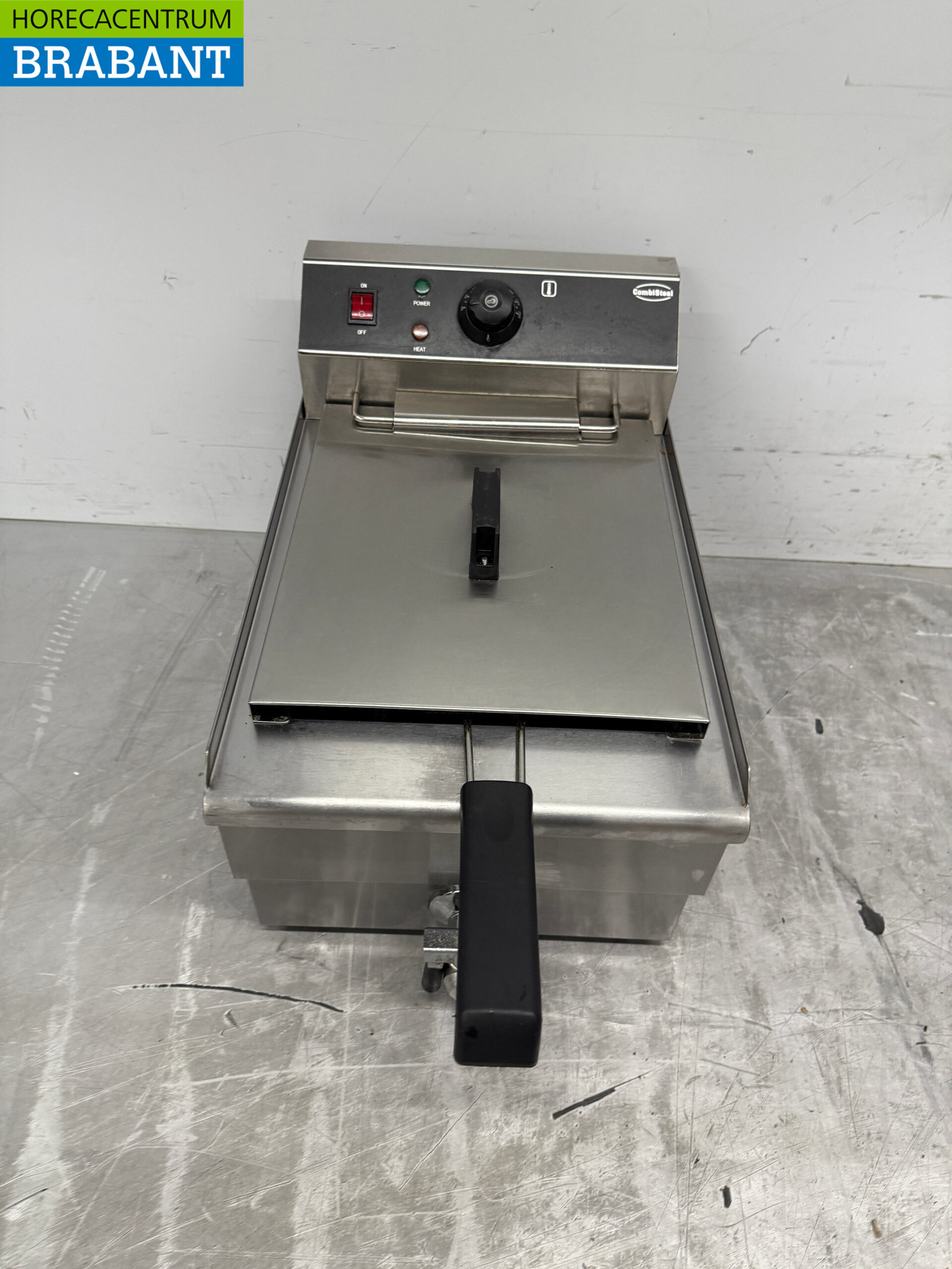 Stainless steel Combisteel Fryer 16 liters 400V Horeca