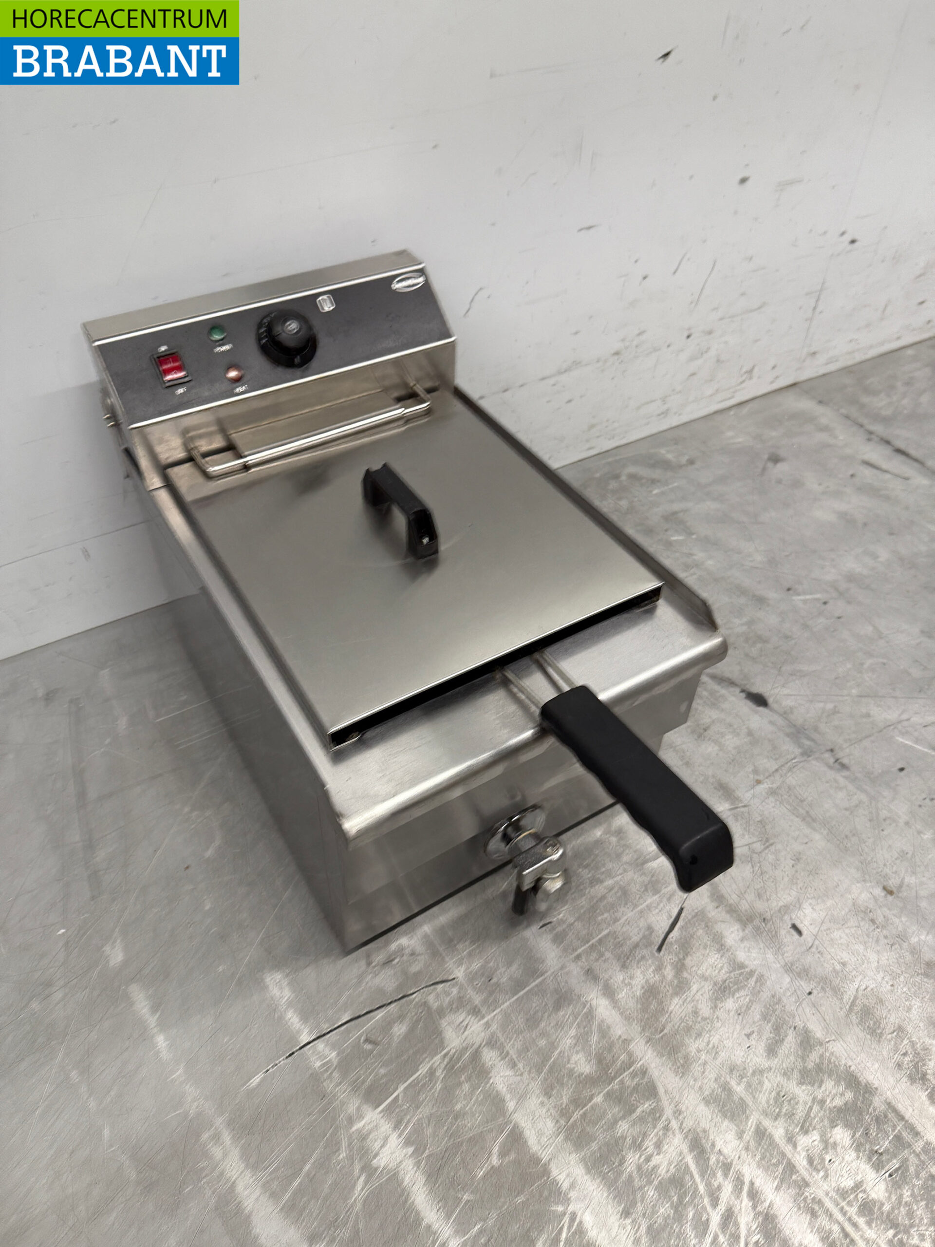 Stainless steel Combisteel Fryer 16 liters 400V Horeca - Image 3