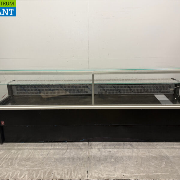 Diamond Refrigerated Display Case Snack Display Case Refrigerated Display Case 300 cm 230V Cafeteria Fries Tent Catering Industry