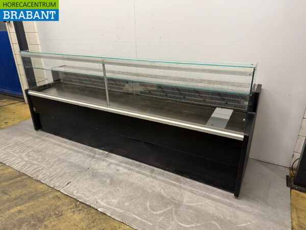 Diamond Refrigerated Display Case Snack Display Case Refrigerated Display Case 300 cm 230V Cafeteria Fries Tent Catering Industry - Image 2