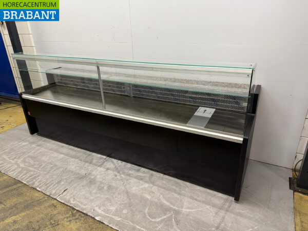 Diamond Refrigerated Display Case Snack Display Case Refrigerated Display Case 300 cm 230V Cafeteria Fries Tent Catering Industry - Image 3