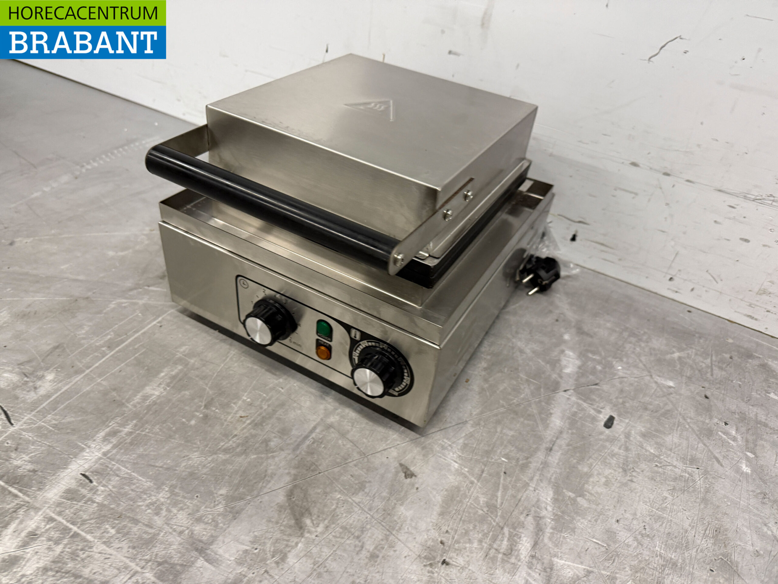 Stainless steel Waffle iron hearts with timer 230V Catering - Image 4