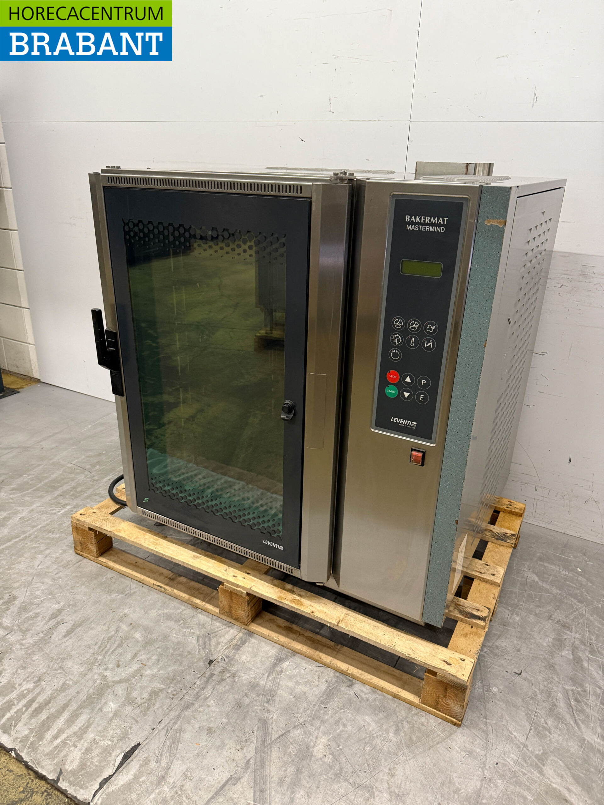 Stainless steel Leventi Bakermat Mastermind Combisteamer Oven 8 x 60/40 cm 400V Horeca - Image 2