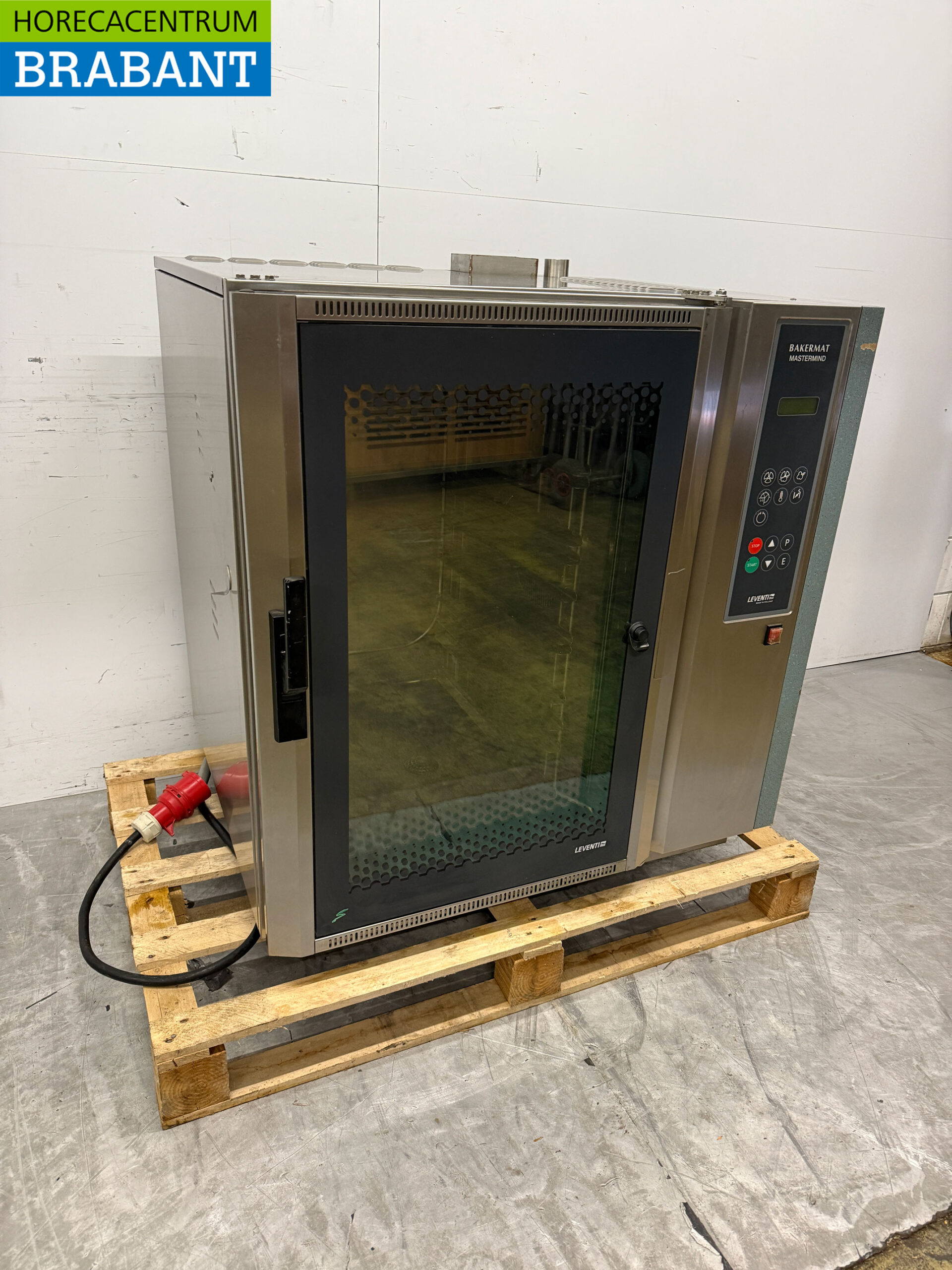 Stainless steel Leventi Bakermat Mastermind Combisteamer Oven 8 x 60/40 cm 400V Horeca - Image 3