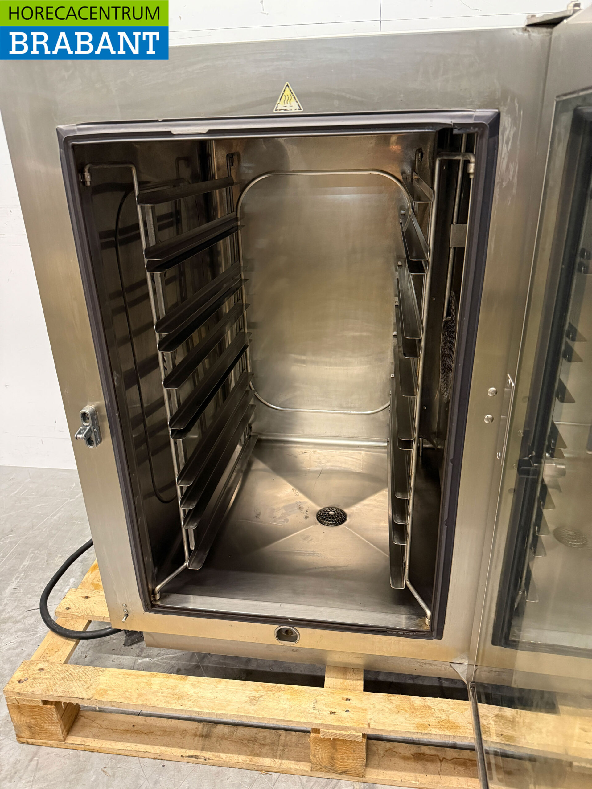 Stainless steel Leventi Bakermat Mastermind Combisteamer Oven 8 x 60/40 cm 400V Horeca - Image 5