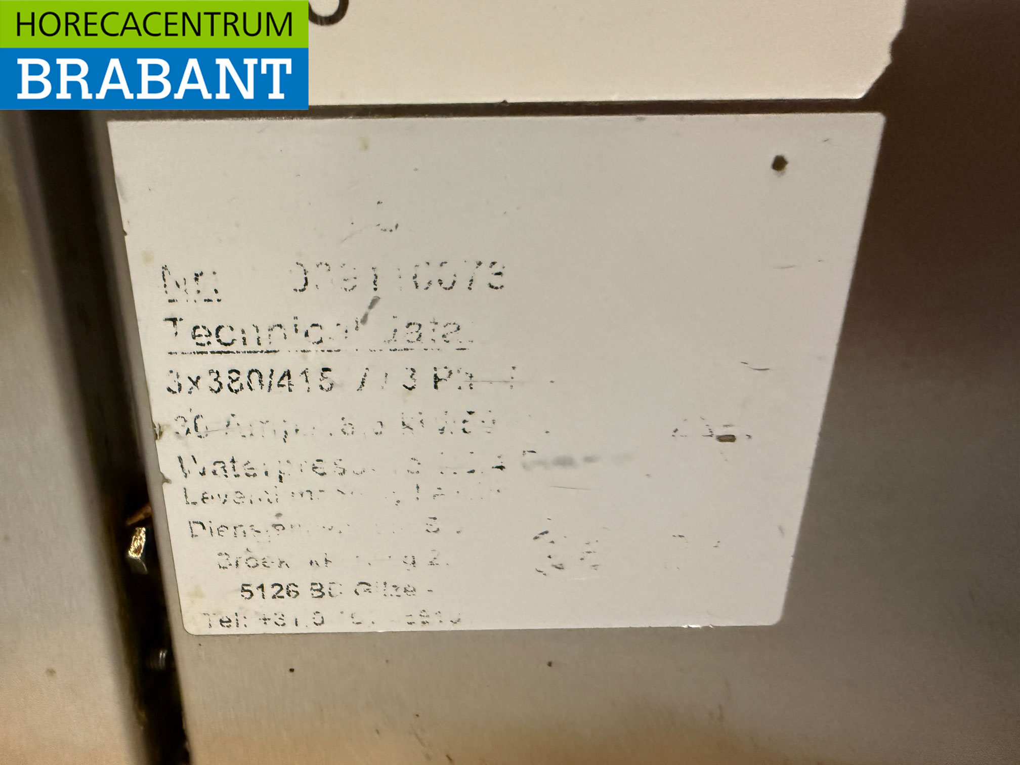 Stainless steel Leventi Bakermat Mastermind Combisteamer Oven 8 x 60/40 cm 400V Horeca - Image 6