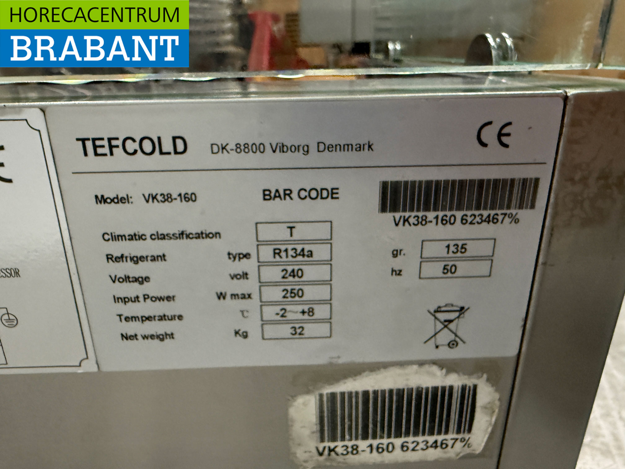 Stainless steel Top-up display case Top-up refrigerated display case saladière 7 x 1/3 GN 160 cm Horeca - Image 4