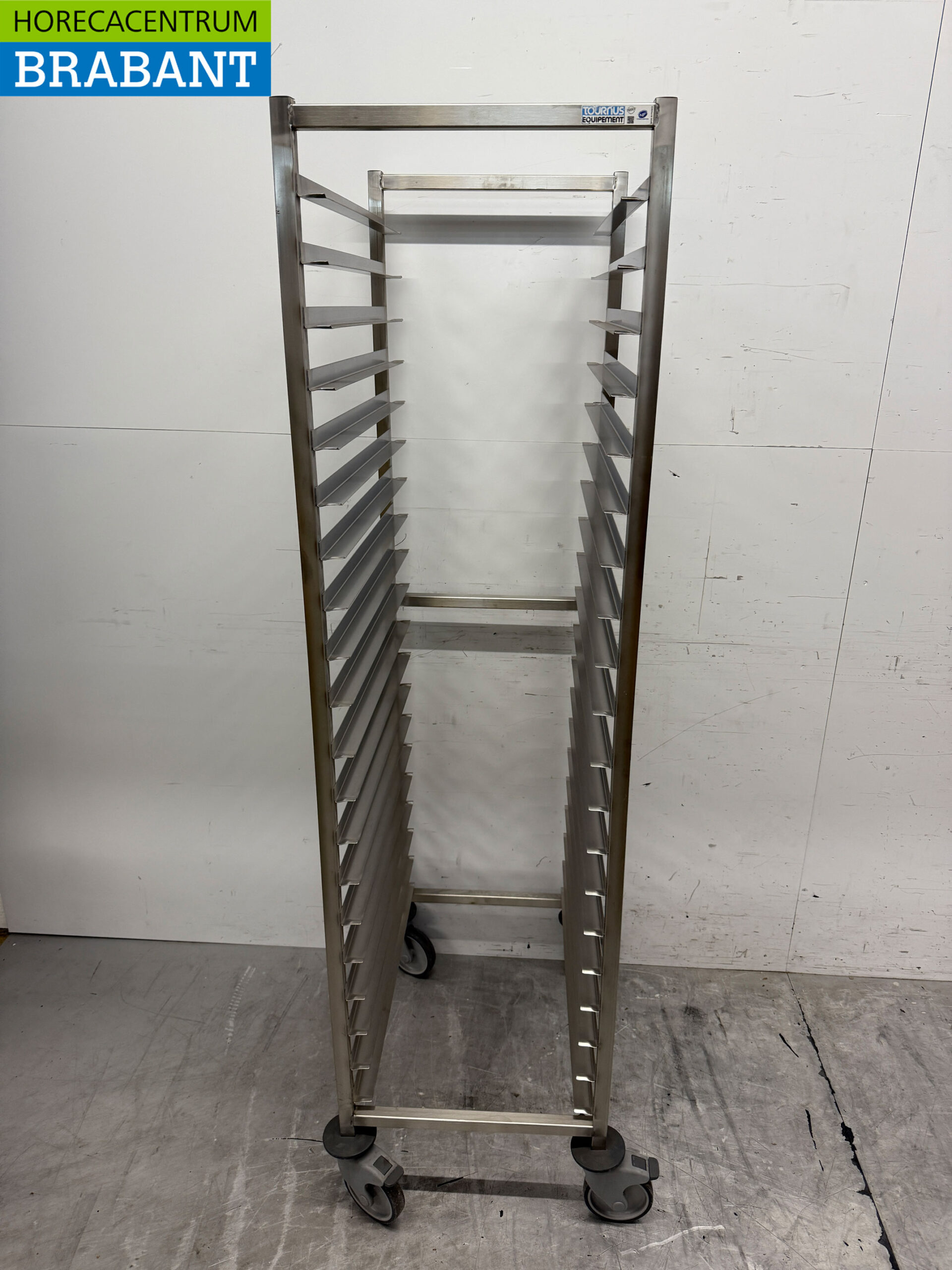 Stainless steel Tournus GM599 Welded Regal Trolley 20 x 60/40 cm Horeca