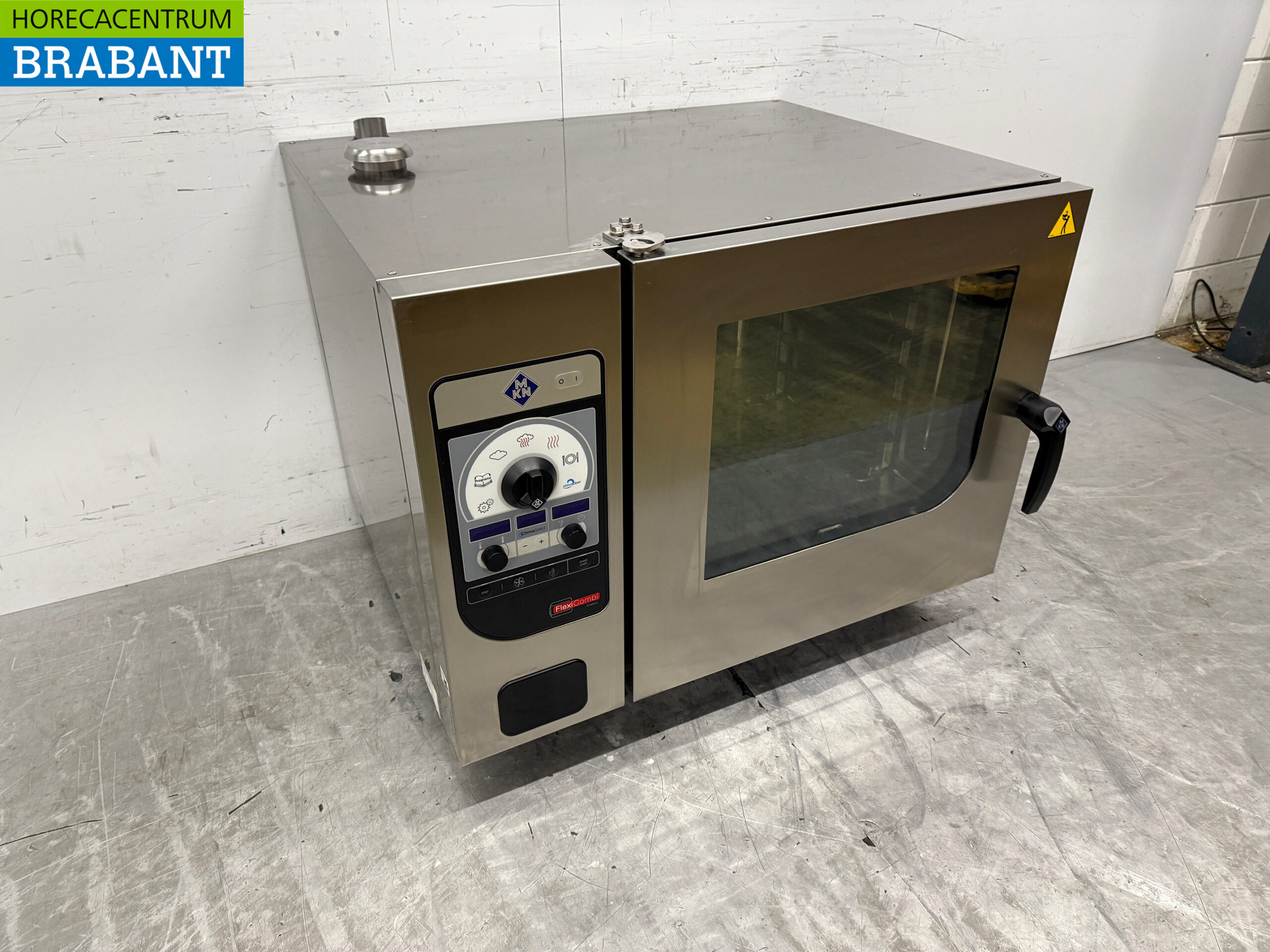 Stainless steel MKN FlexiRack Combisteamer 6 x 1/1 GN 400V Horeca - Image 2